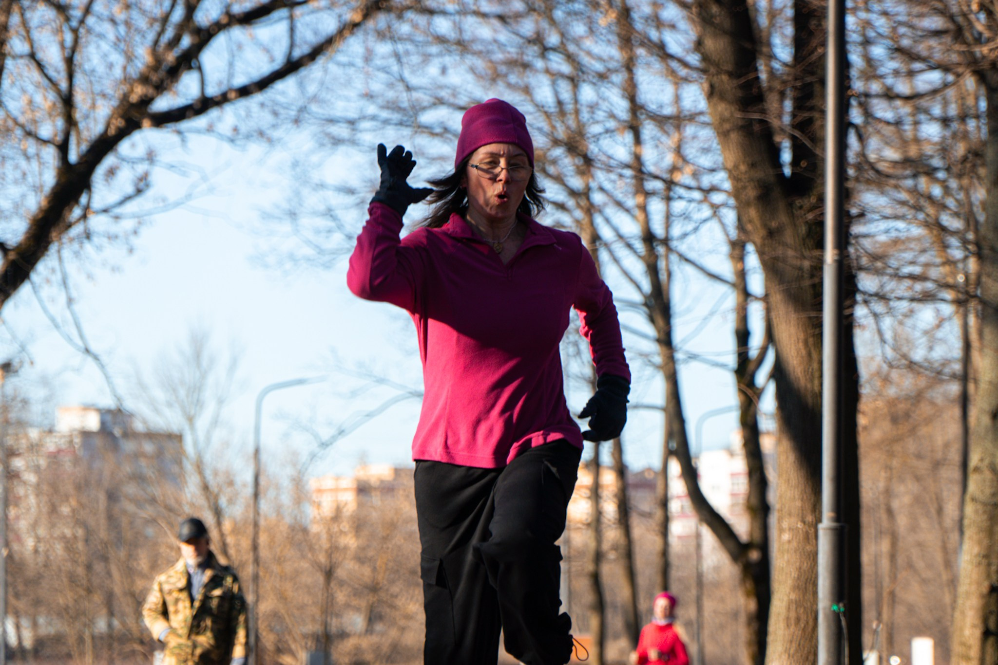 5 вёрст Наташинский 8 марта. Роман Капилюшов. Бег. Фото. Видео. г. Люберцы
