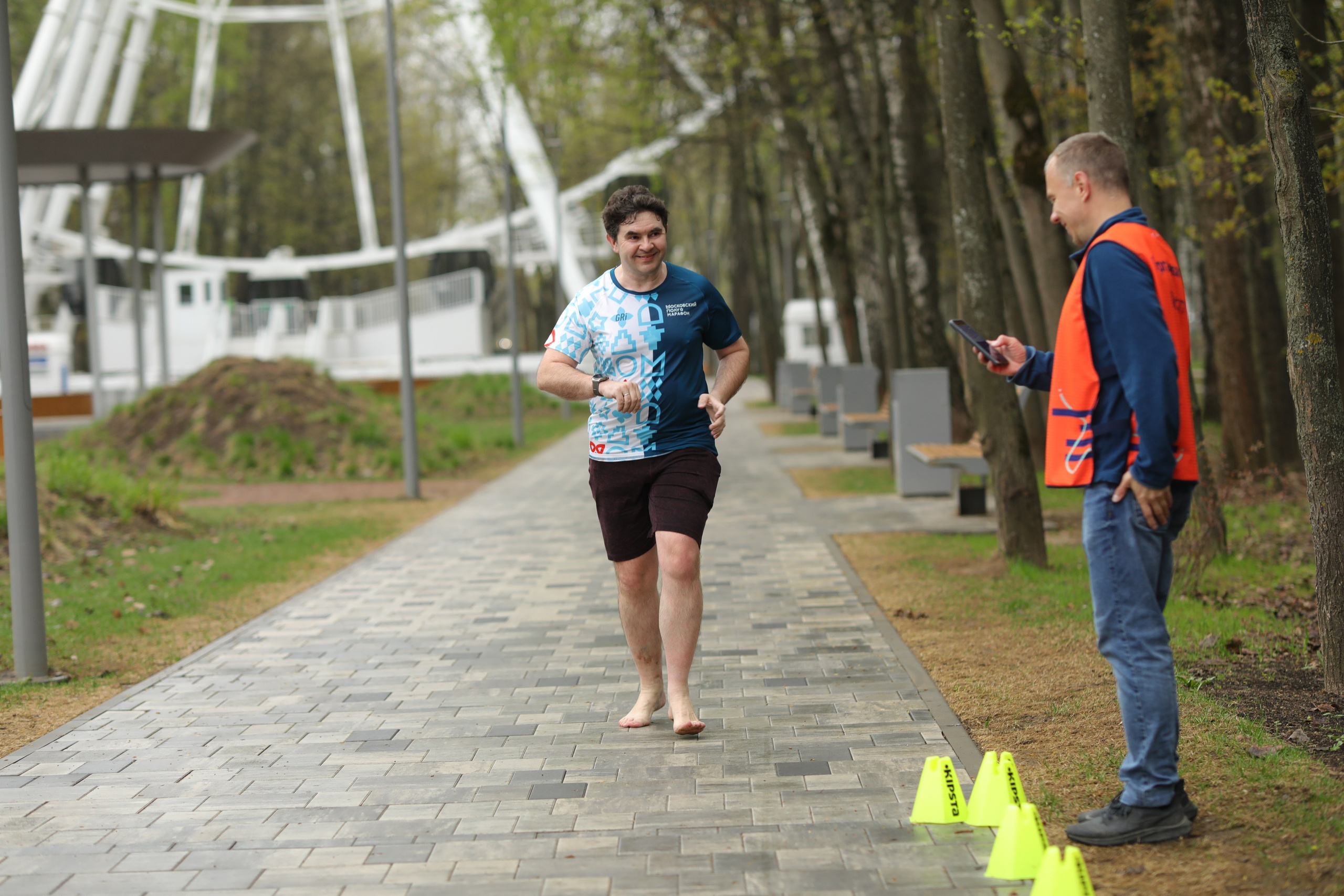 100 забег 5 вёрст Химки. Фотограф Сергей Ловкий