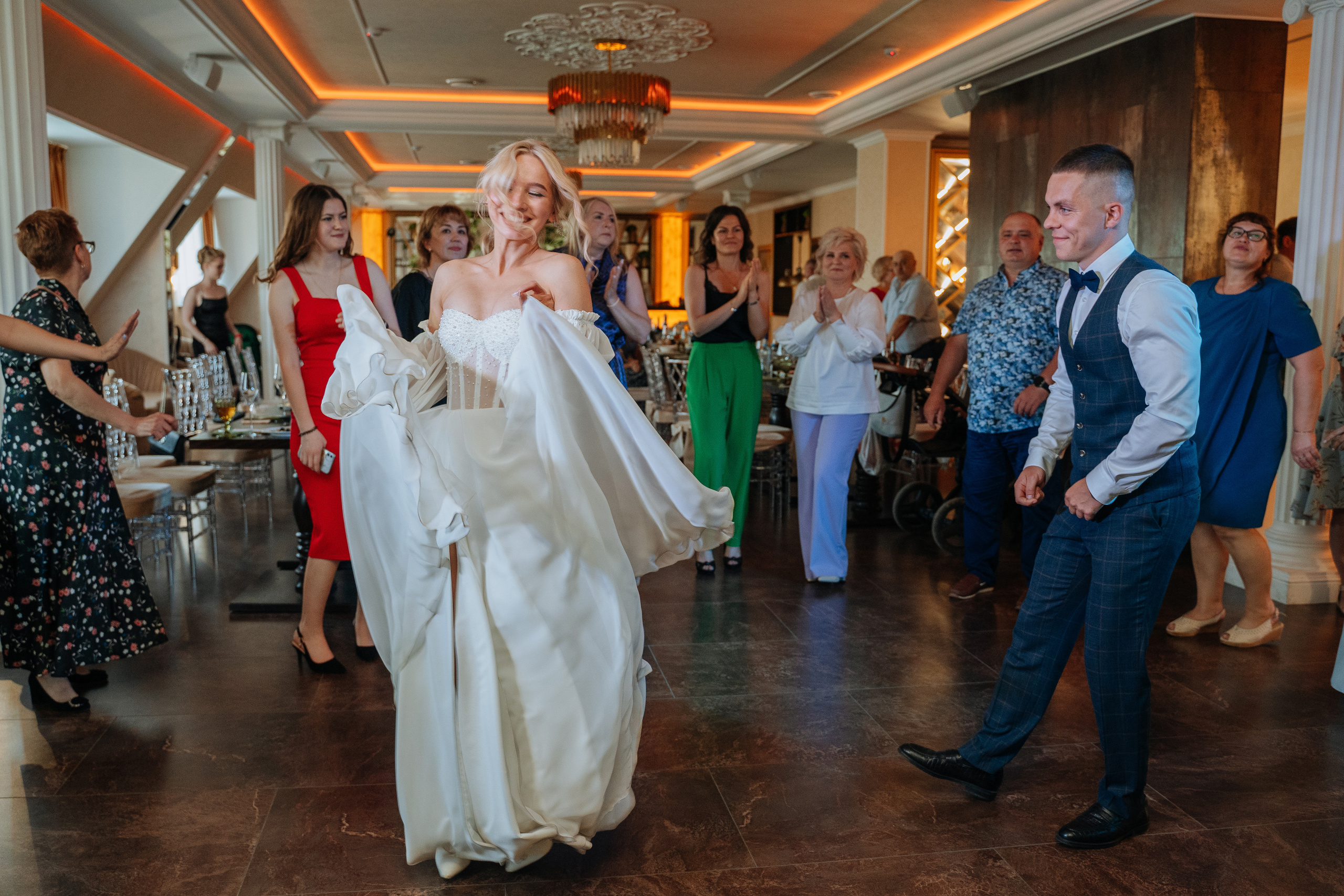 Дмитрий и Алёна. Ресторан. Фотограф Уфа Екатерина Пашина