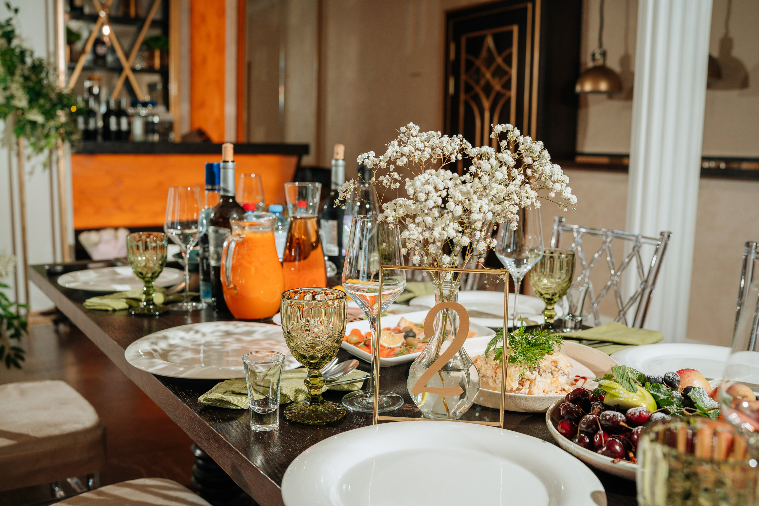 Дмитрий и Алёна. Ресторан. Фотограф Уфа Екатерина Пашина