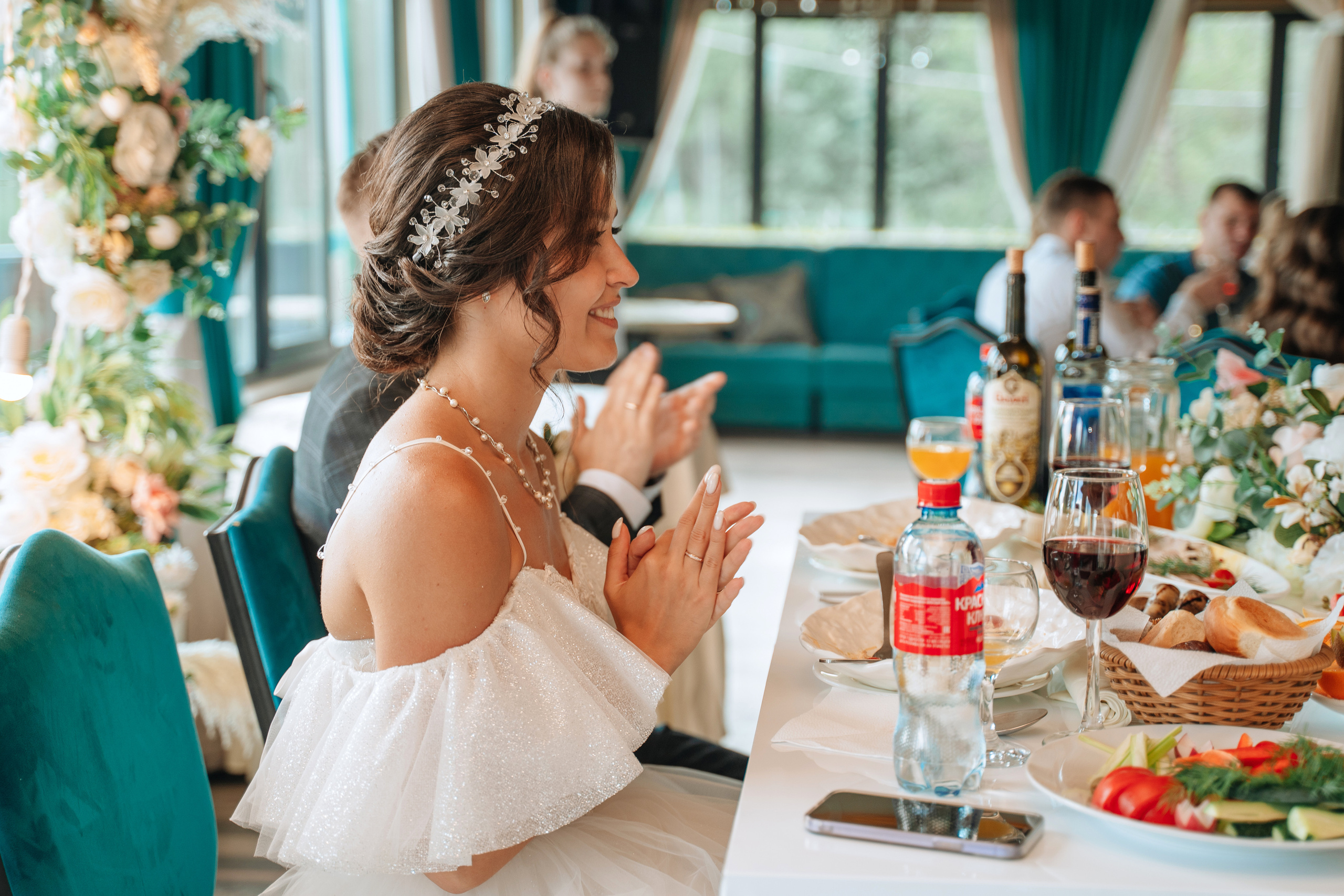 Владимир и Алина. Выездная регистрация. Ресторан. Фотограф Уфа Екатерина Пашина