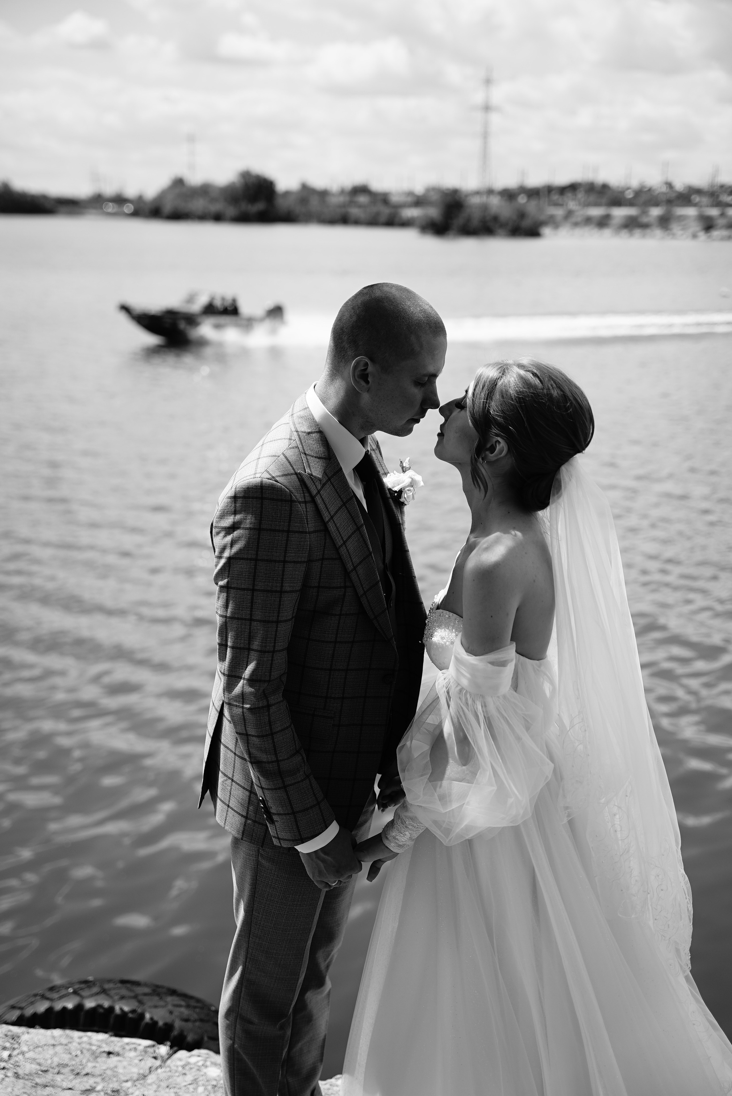 Сергей и Юлиана чб. Свадебный фотограф в Самаре Анна Ковалева