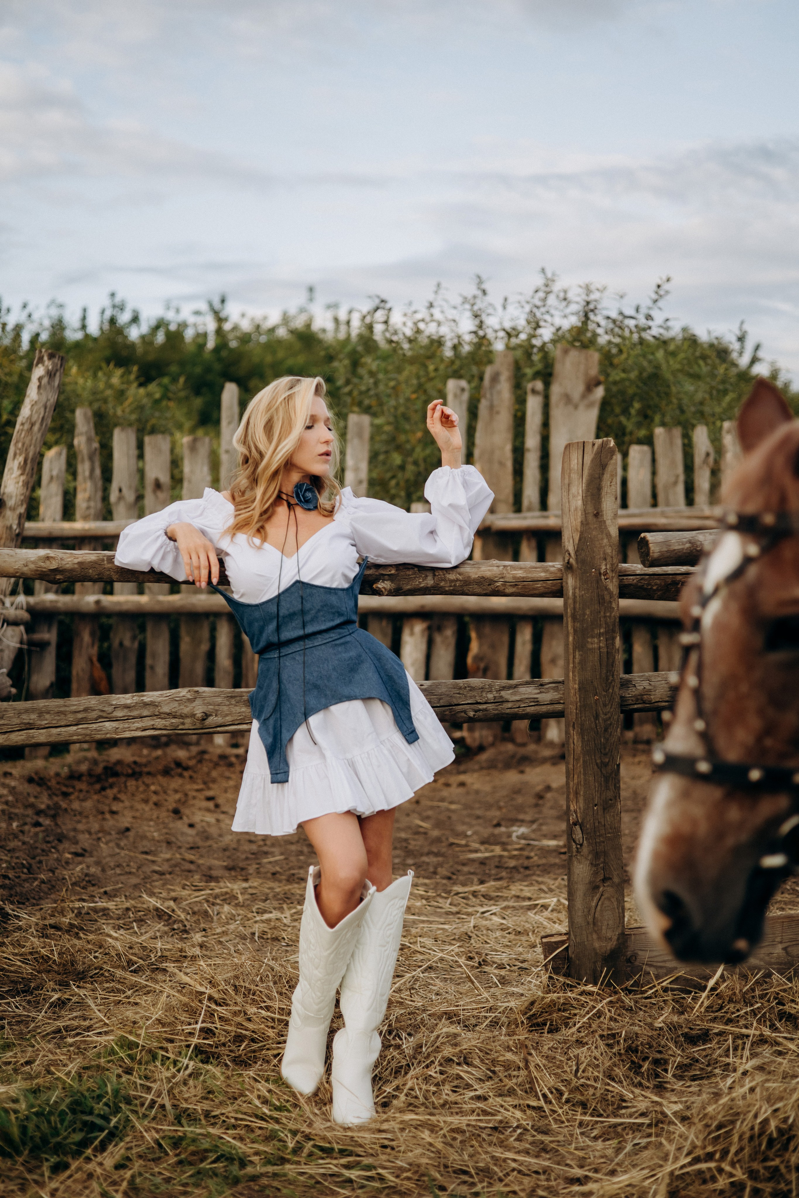 Фотоистория в конюшне. Портретный и семейный фотограф в Воронеже Ксения Ремизова