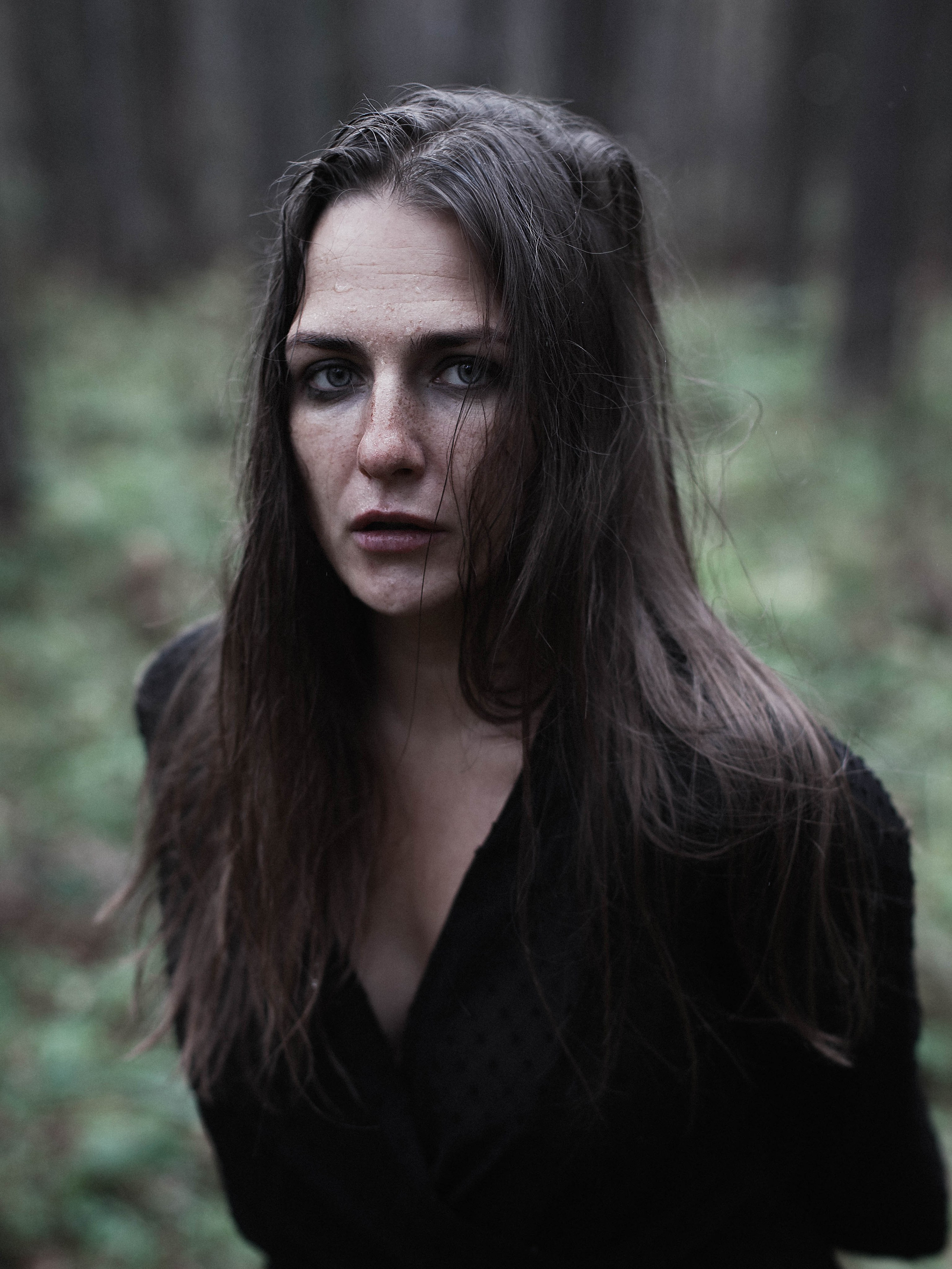 Лес Холод Октябрь. Ню Фотограф Александр Касымов Москва, фотосессии, Химки фотограф