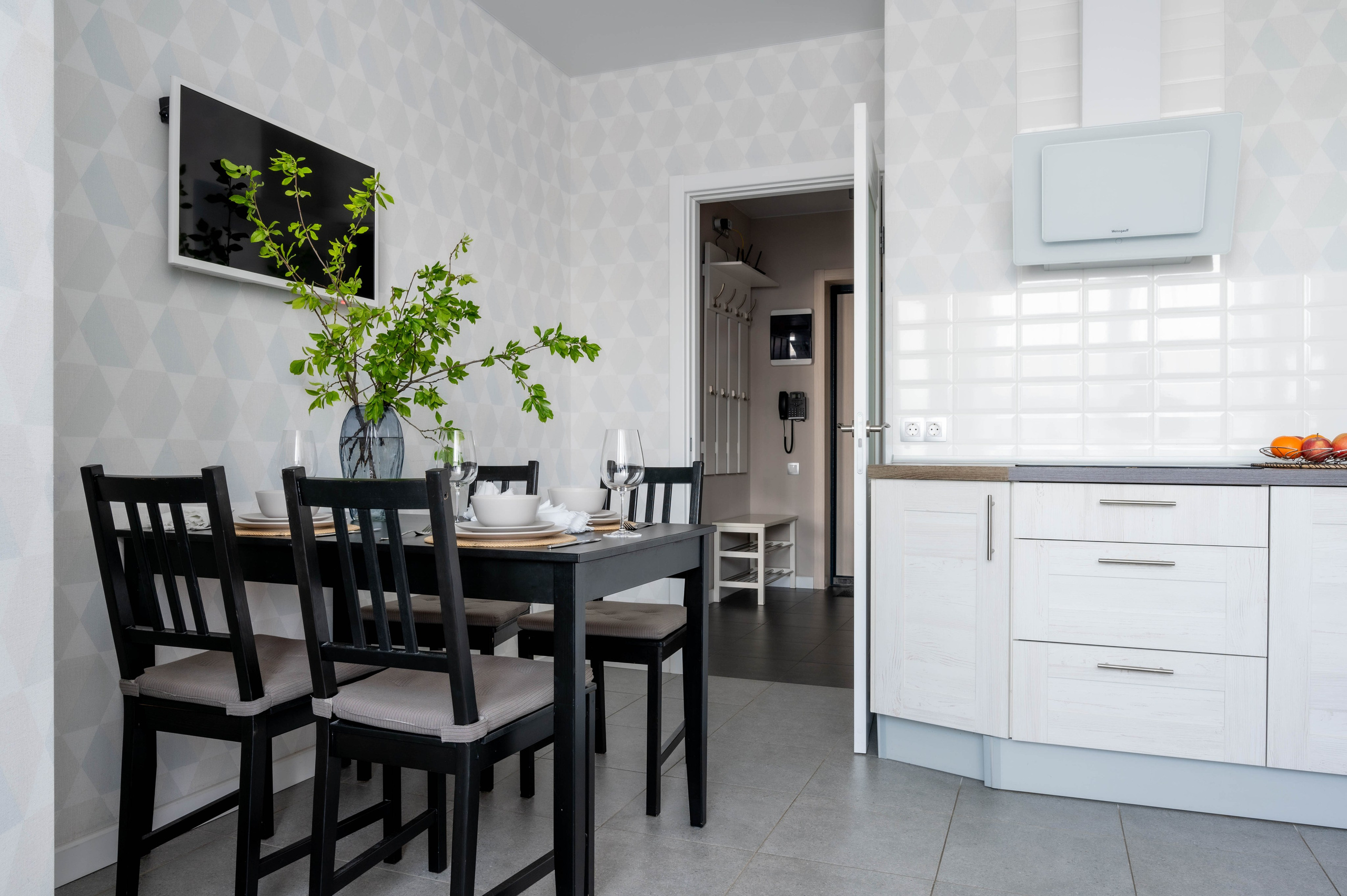 Съемка 1-комнатной квартиры для посуточной аренды ЖК «ЯрСити». Интерьерный фотограф в Ярославле. Вероника Лазыкина