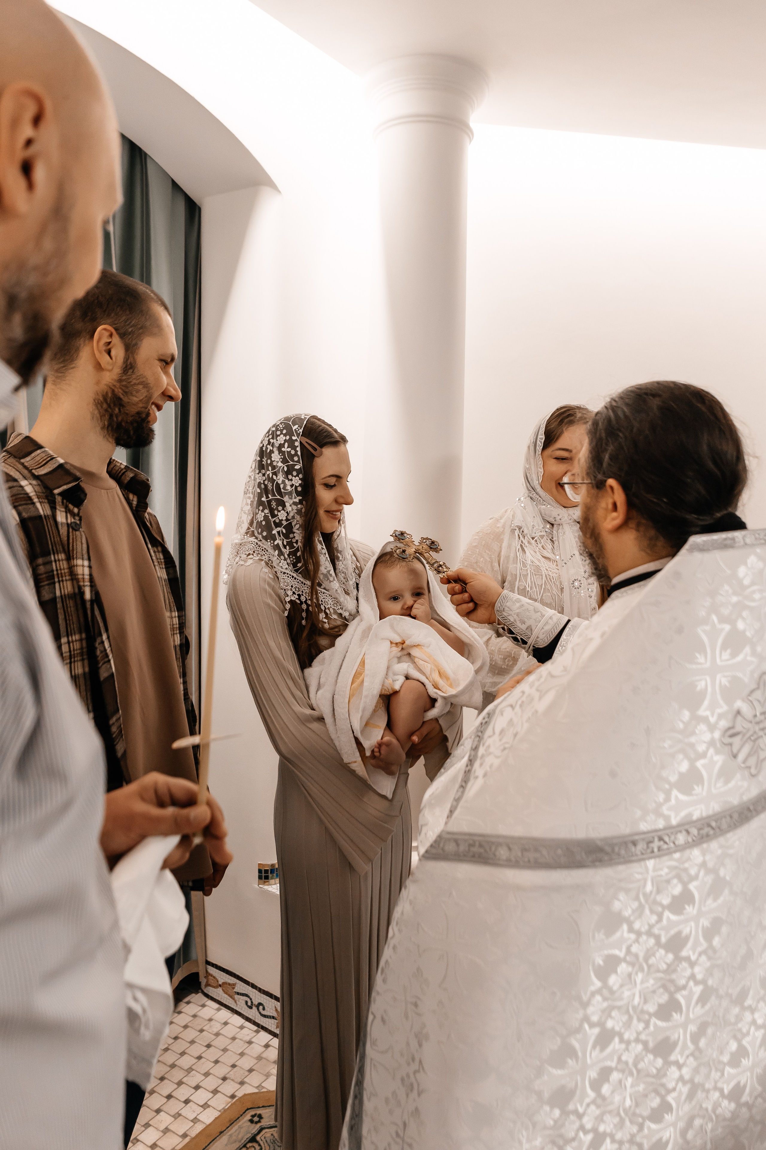 Крещение Леона. Семейный фотограф Минск Усова Ольга