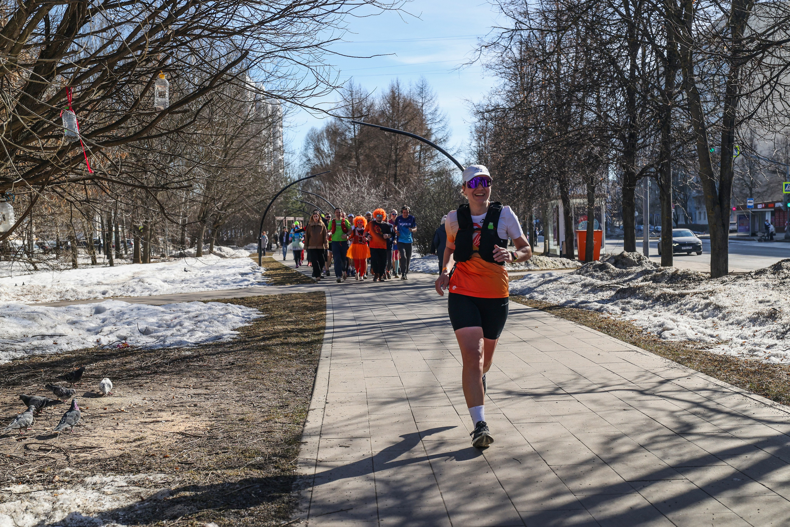 Марафон у дома, Тушиноги, 22.03.26. Фотограф Сергей Ловкий