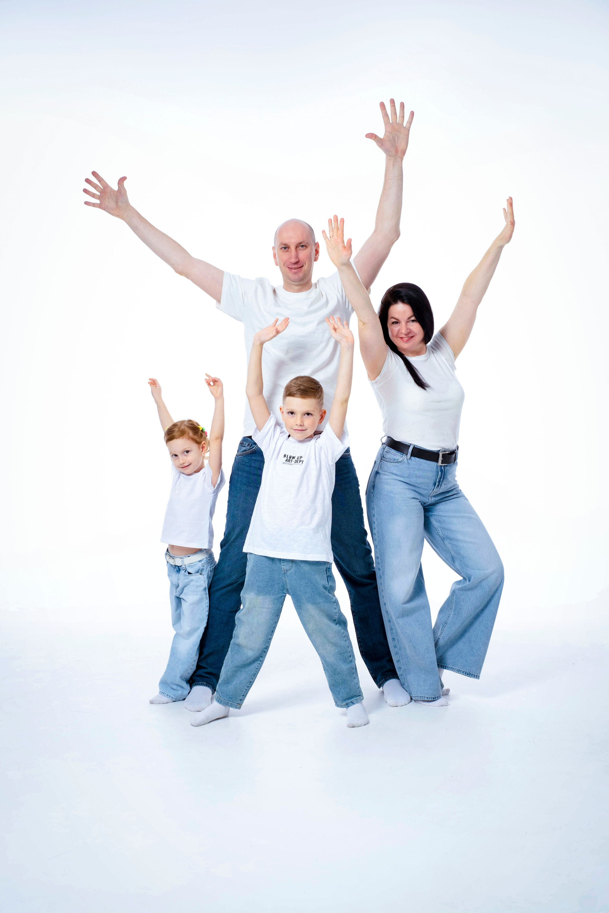 Семья Васютиных. Студийный, портретный, семейный фотограф Южно-Сахалинска Яна Радаева