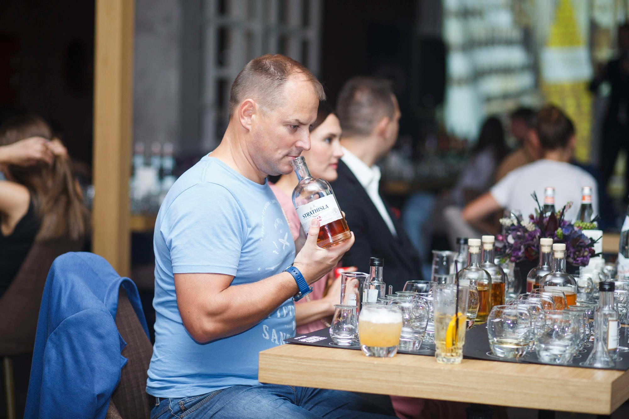 Dinner Chivas. Reportage and staged photographer Natalia Sannikova