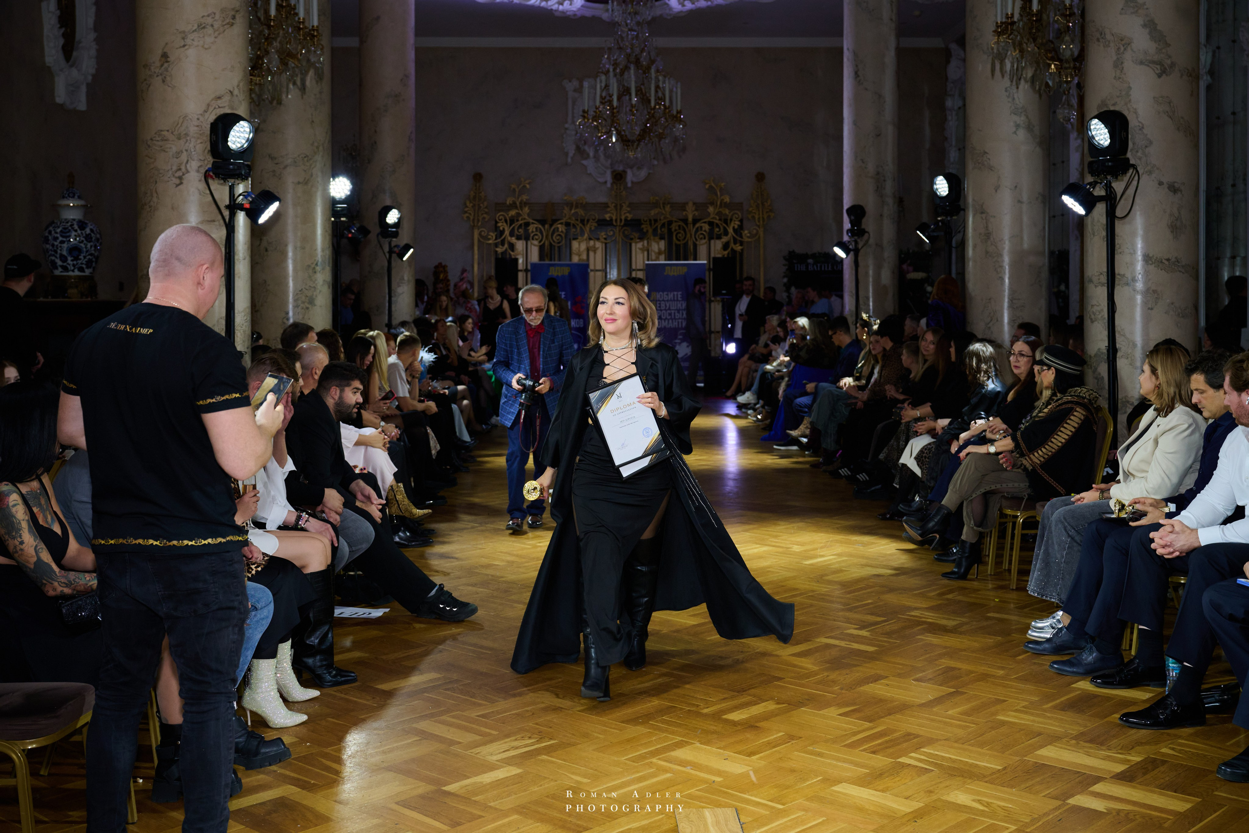 Битва моделей. MG Agency. Фотограф Роман Адлер