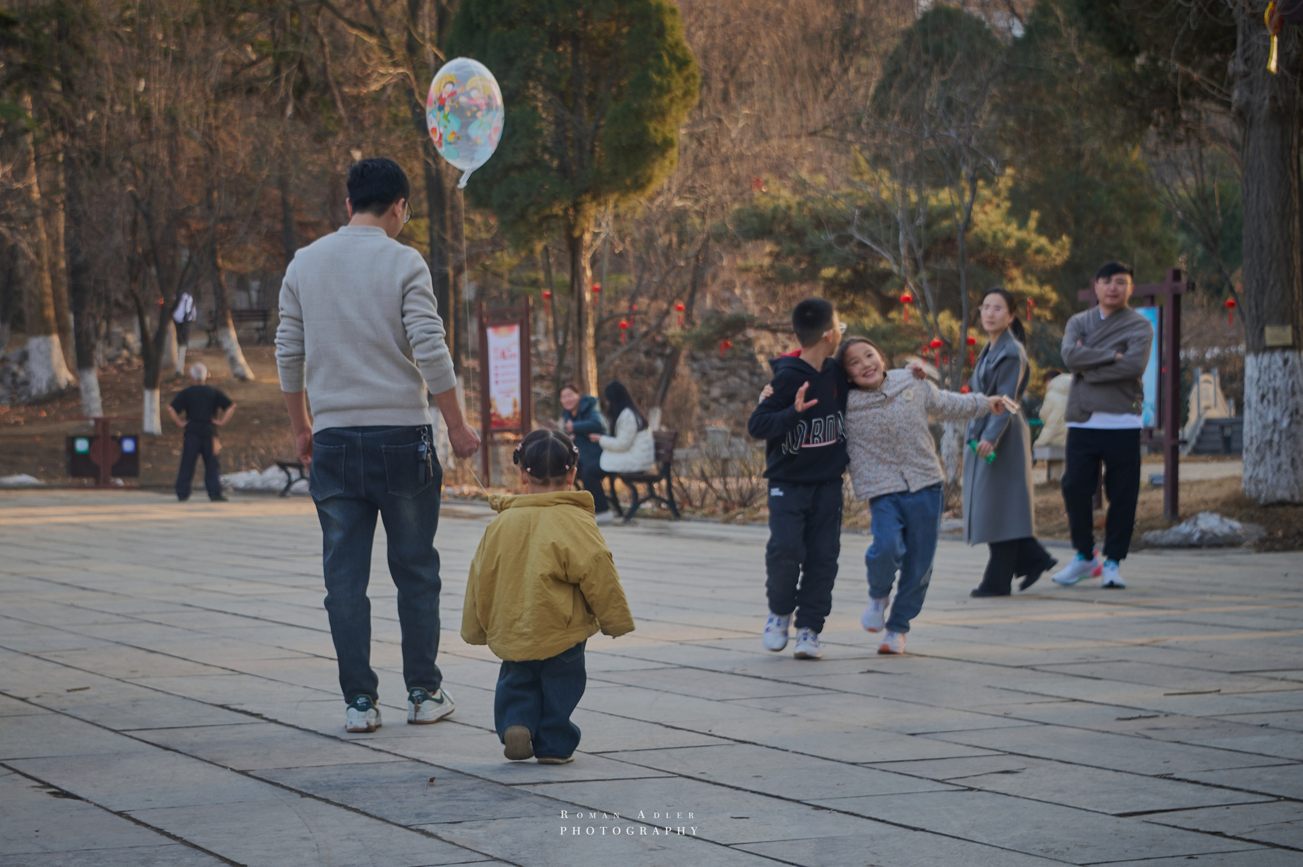 Городской парк Цинчжоу. Фотограф Роман Адлер