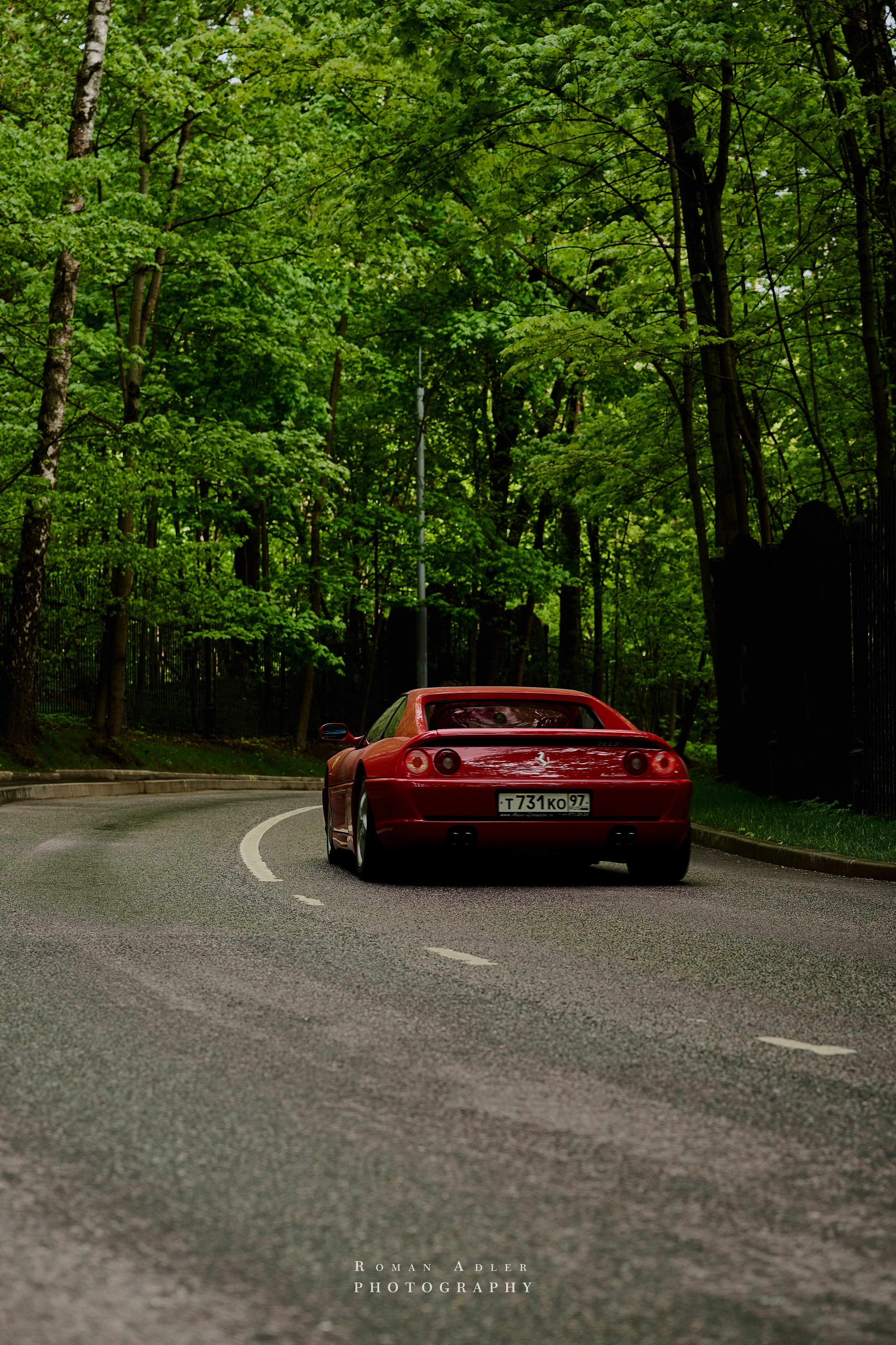 Ferrari 355 GTS. Фотограф Роман Адлер