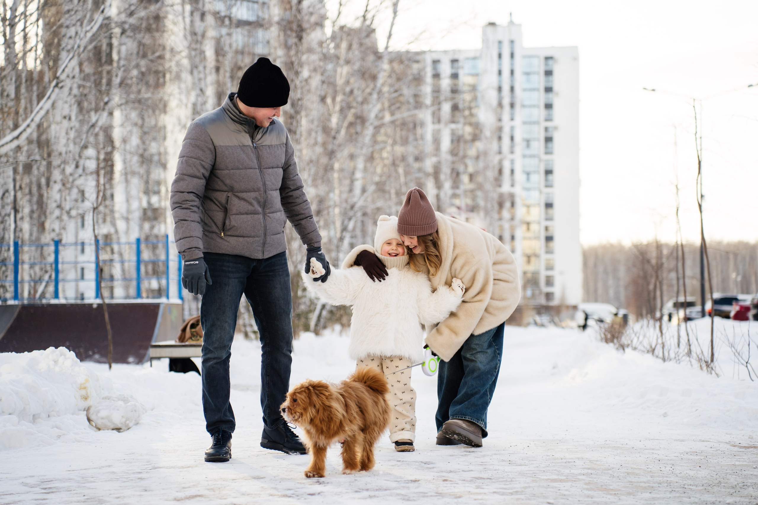 Зимняя прогулка. Видеограф и Фотограф в Челябинске Ксения и Владимир Рюмины
