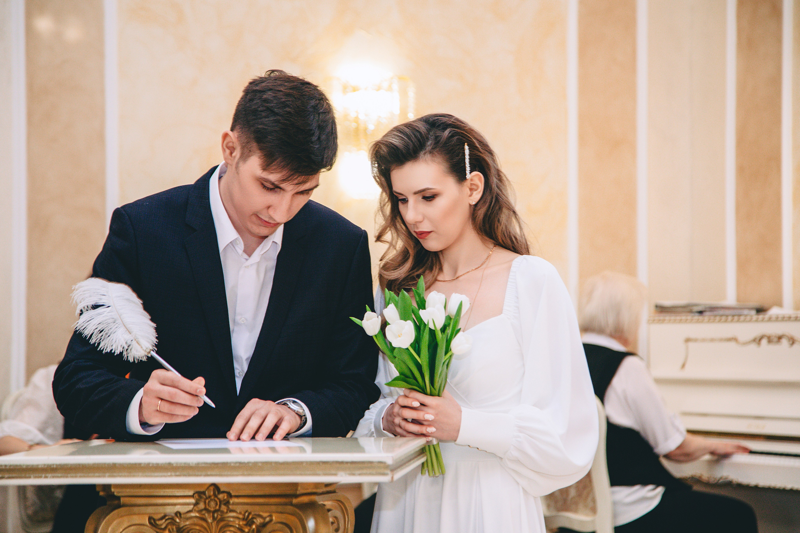 Торжественная регистрация брака в Доме Дружбы народов. Дима Никитин свадебный и семейный фотограф в Ижевске и Удмуртии с 2007 года