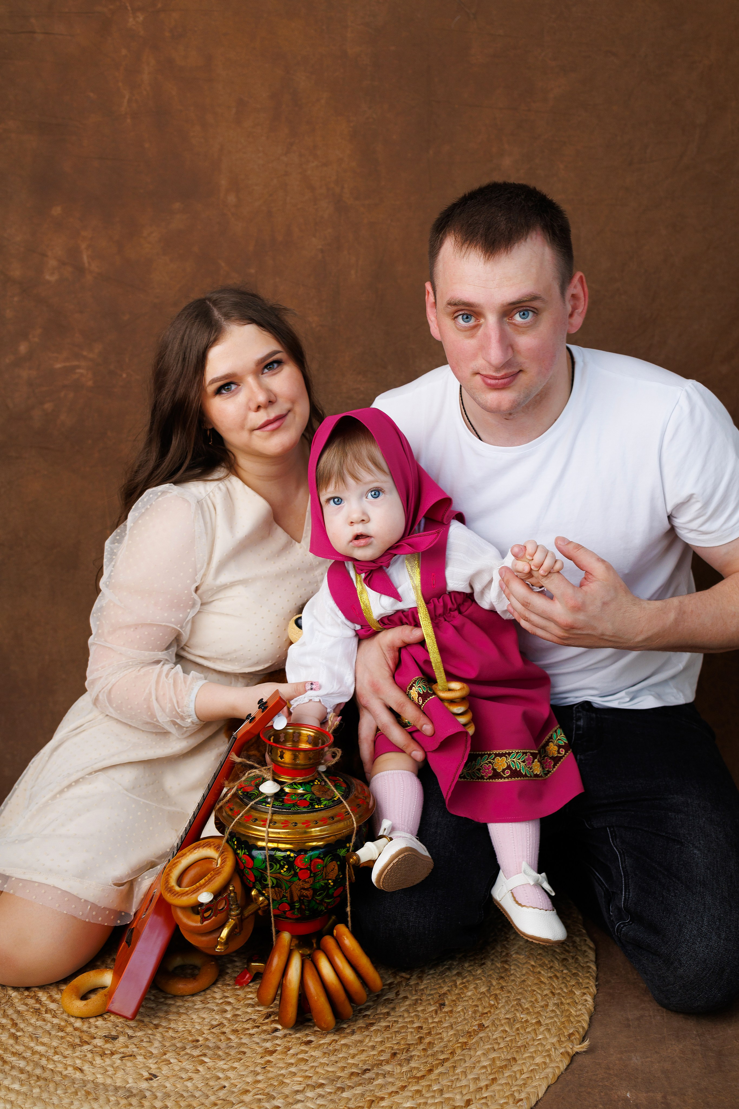 Аделине 1 годик. Фотограф новорожденный малышей Новосибирск
