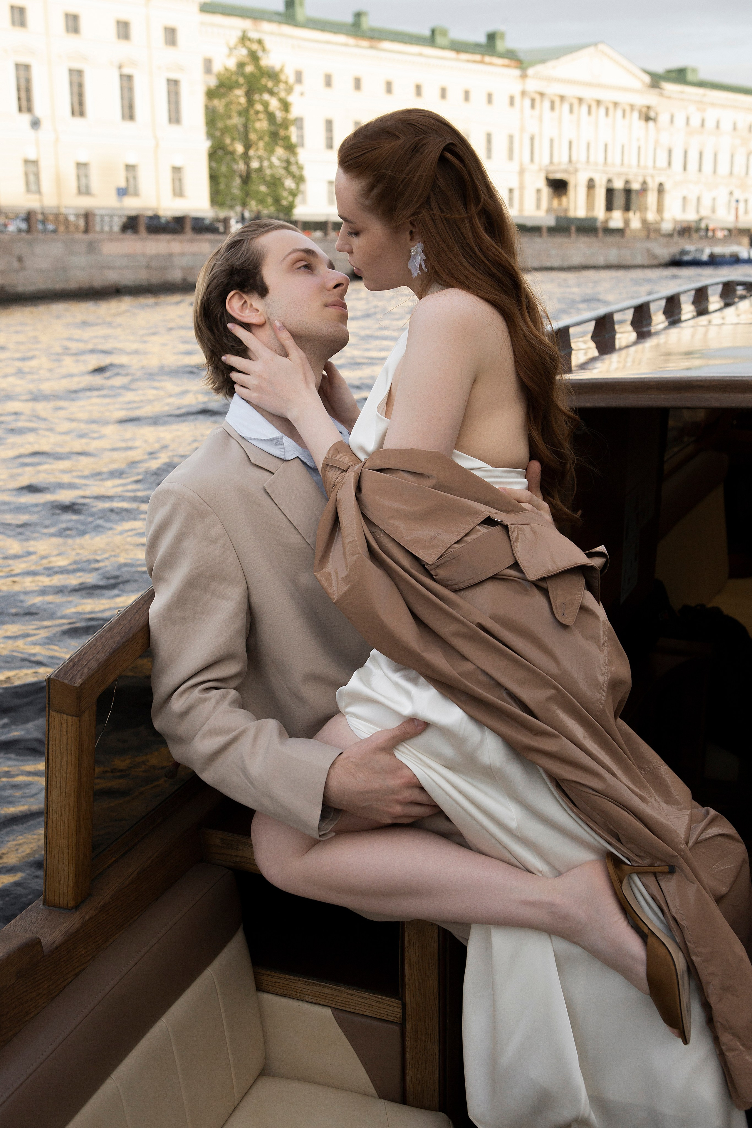 Диана и Сава на яхте. Фотограф Лесозаводск/Хабаровск