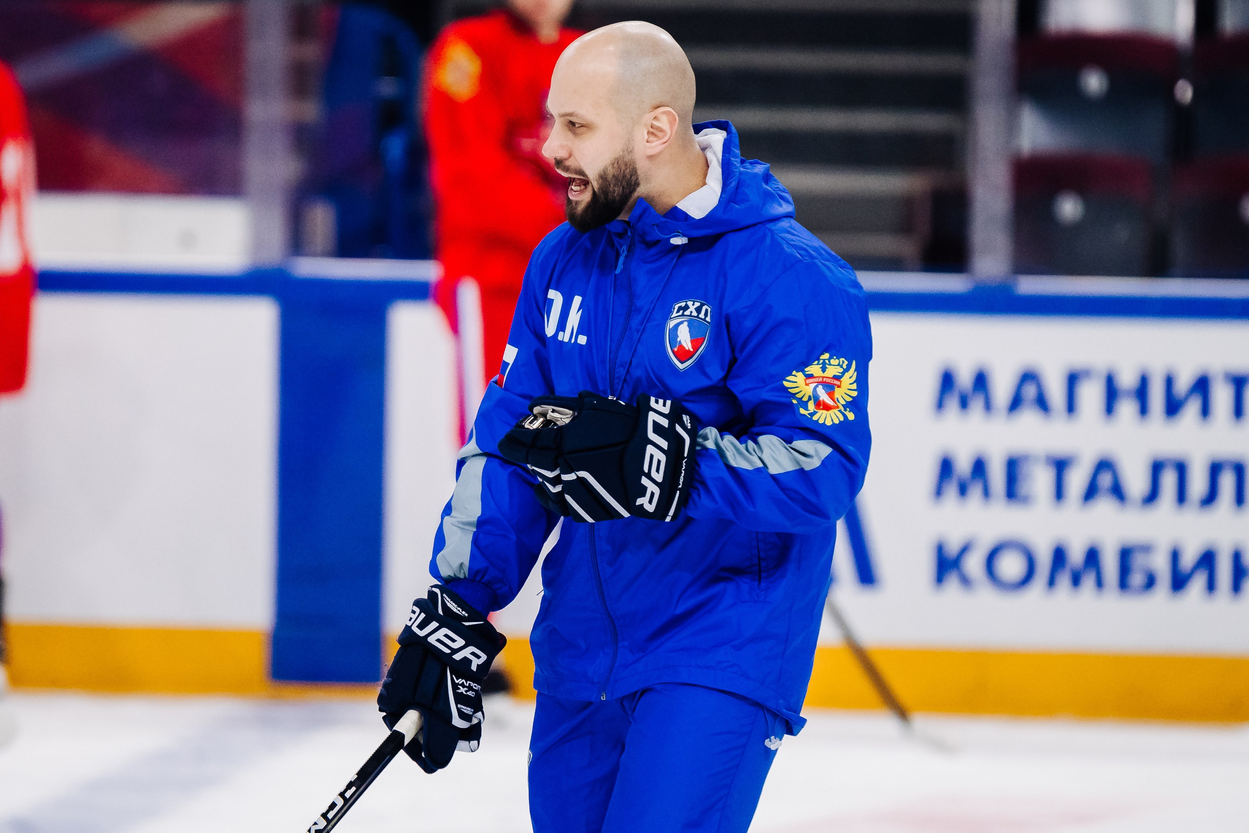 Тренировка сборной СХЛ // 14.02.25. Денис Прохоров Фотограф в г. Магнитогорск