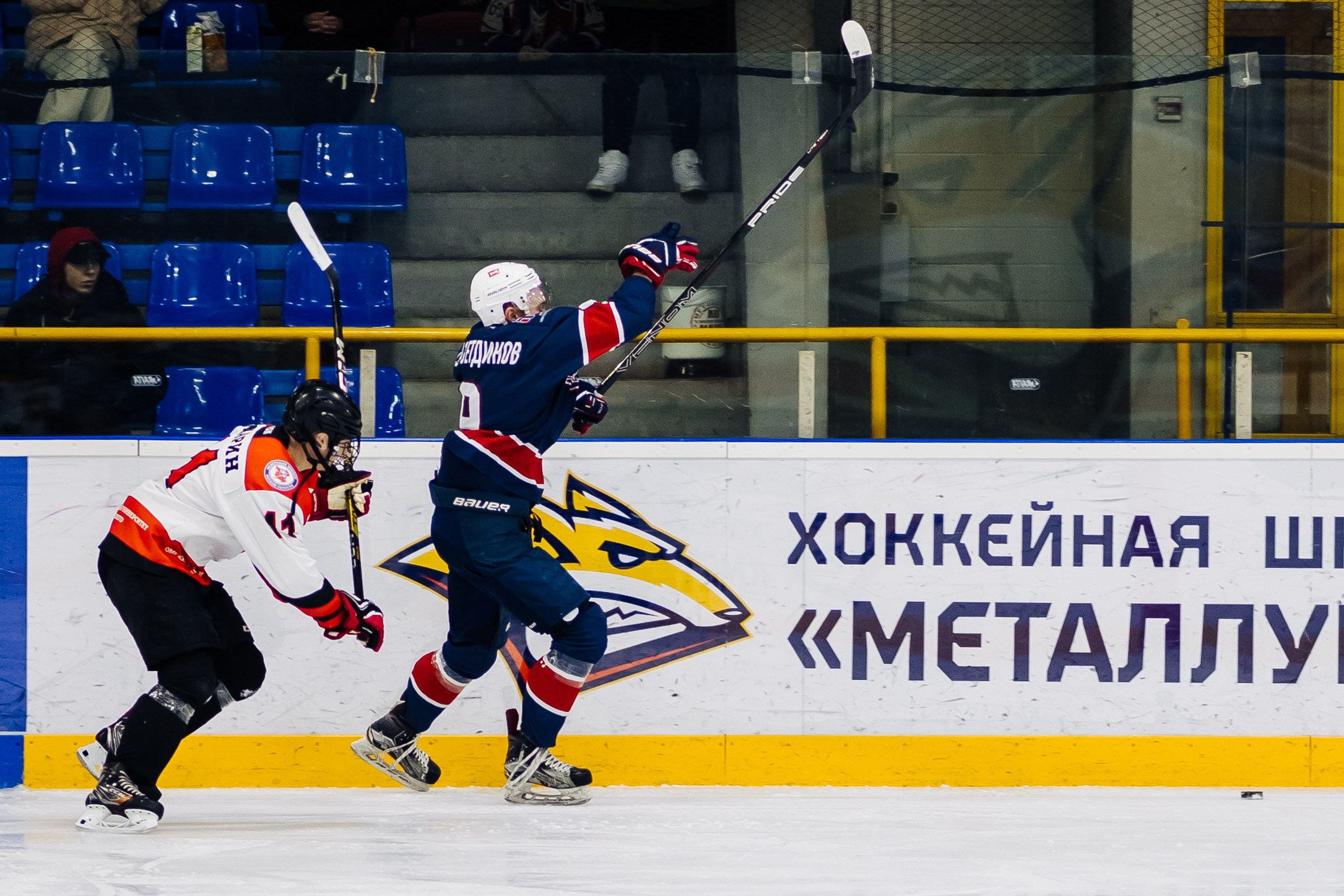 Хоккей. СХЛ / 20.01.24. Денис Прохоров Фотограф в г. Магнитогорск