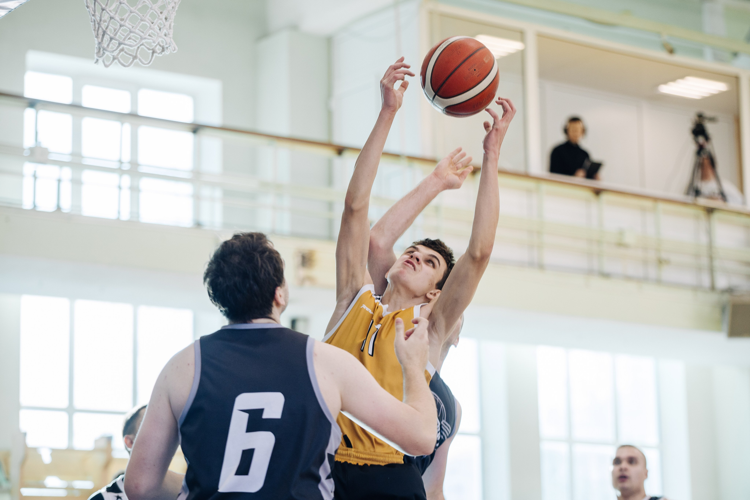 Любительский Чемпионат Магнитогорска по баскетболу // 09.02.25. Денис Прохоров Фотограф в г. Магнитогорск