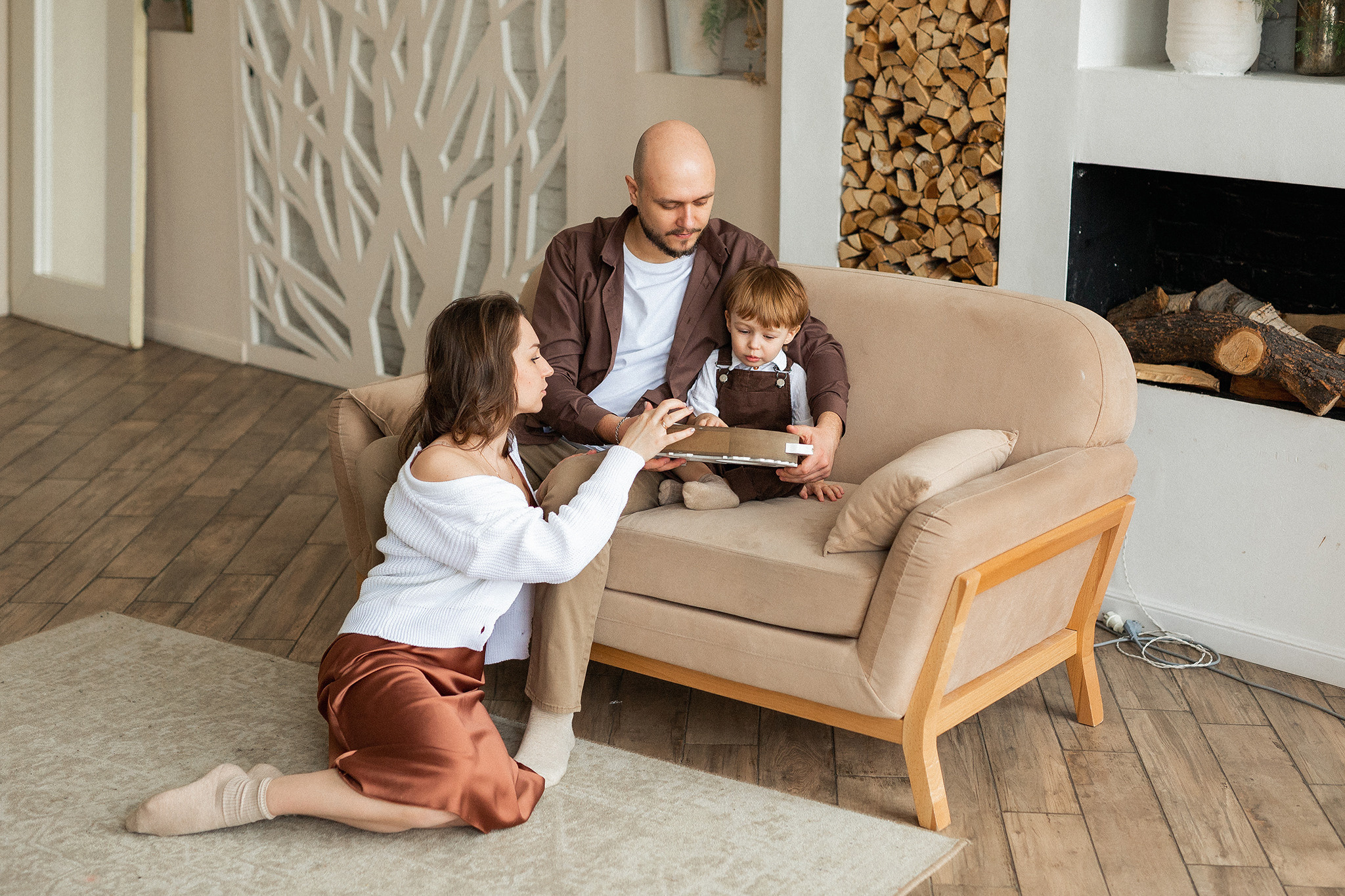 Катя, Макс и Егор. Семейный фотограф в Москве Марина Петра