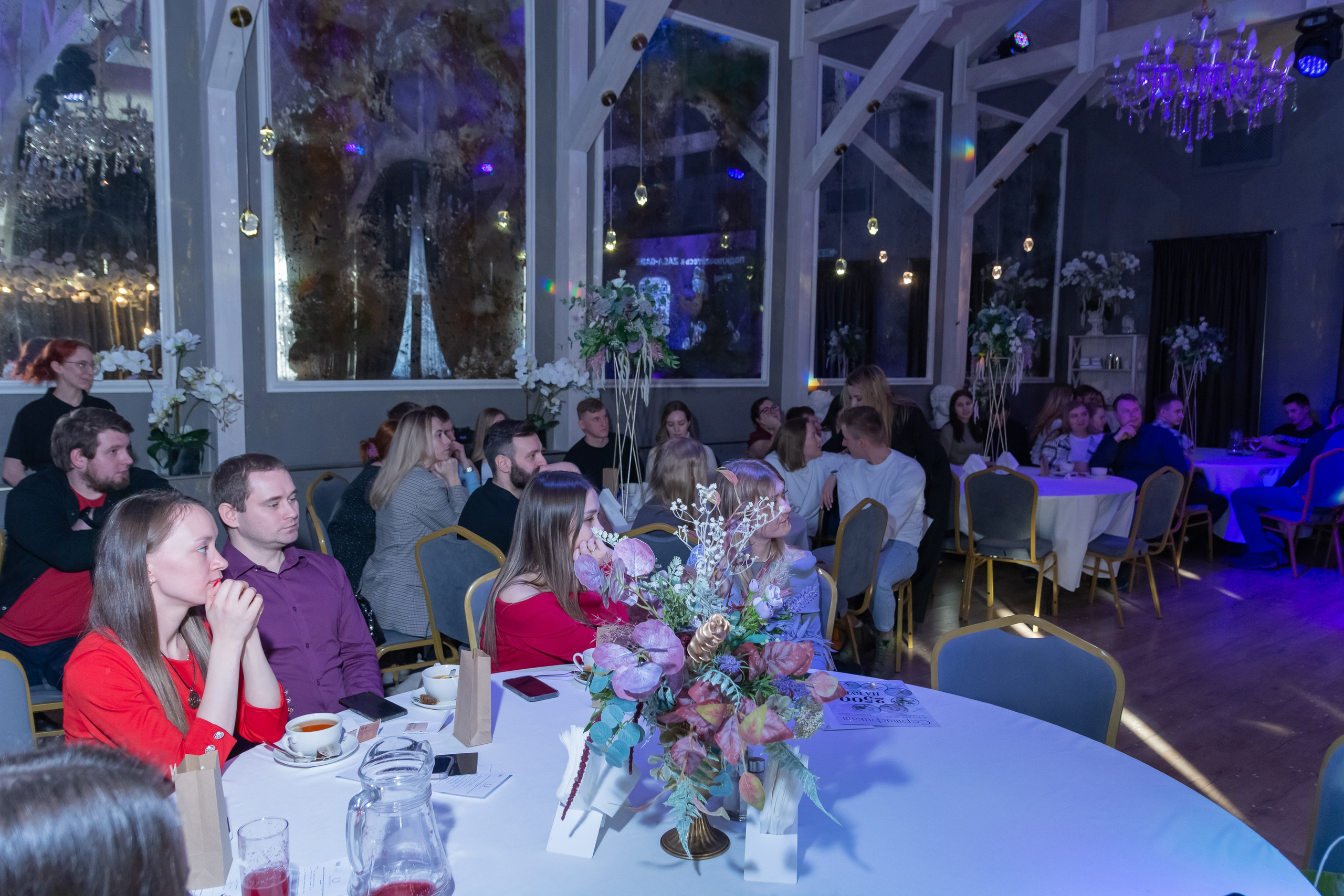 Свадебное чаепитие для молодоженов