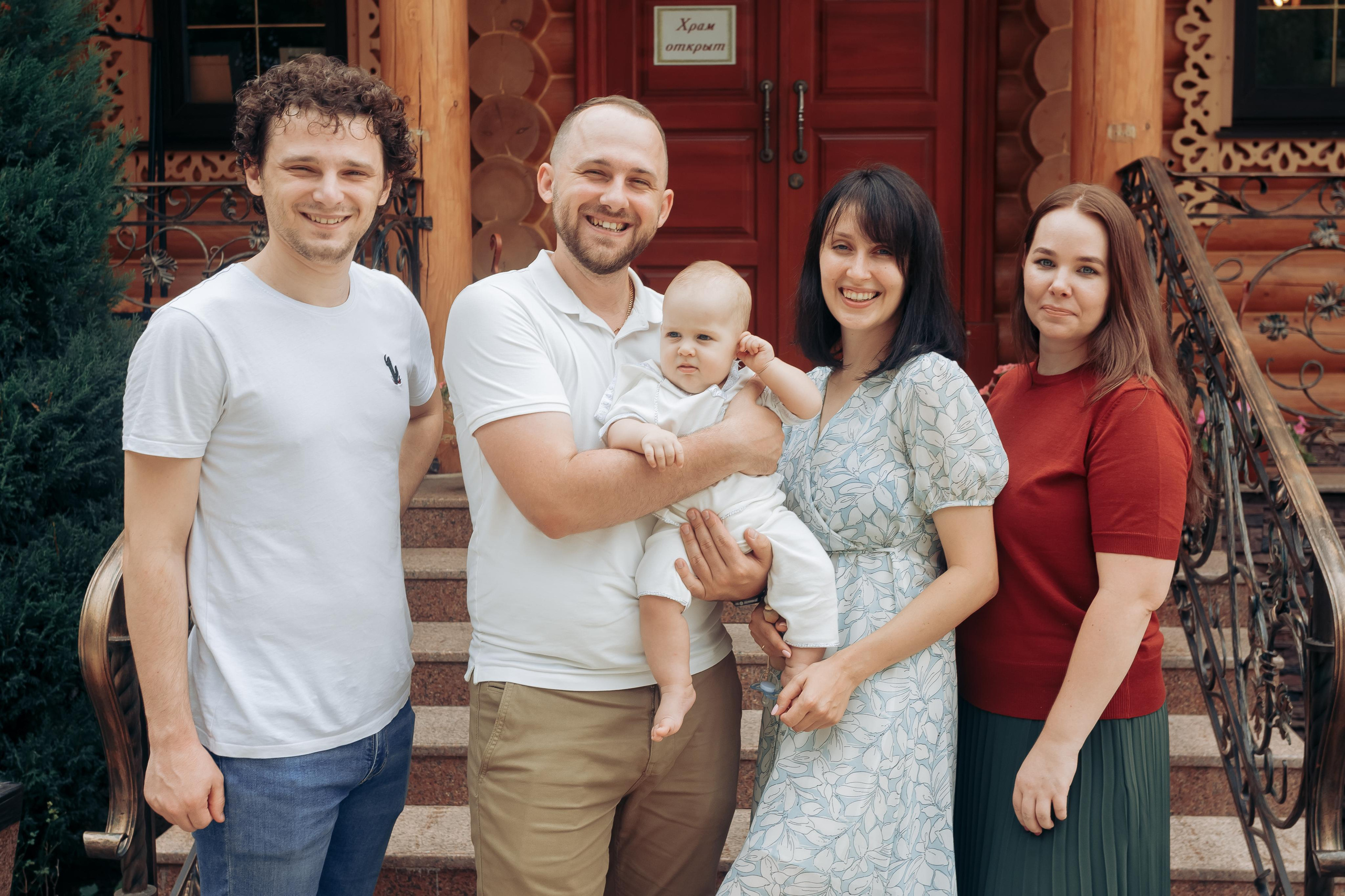 Крещение Максима. Свадебный фотограф в Краснодаре Николай Крауз