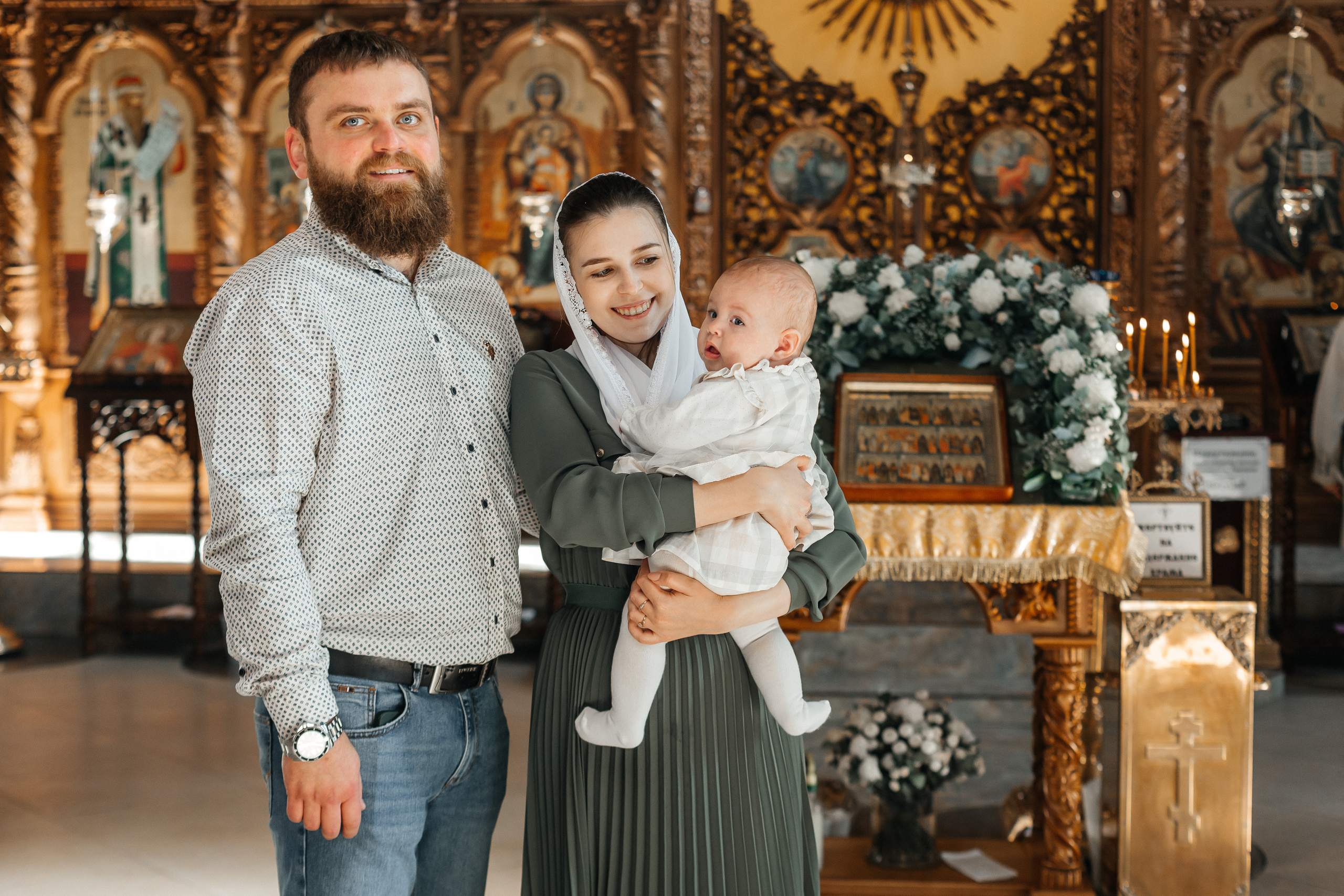 Крещение Марии. Свадебный фотограф в Краснодаре Николай Крауз