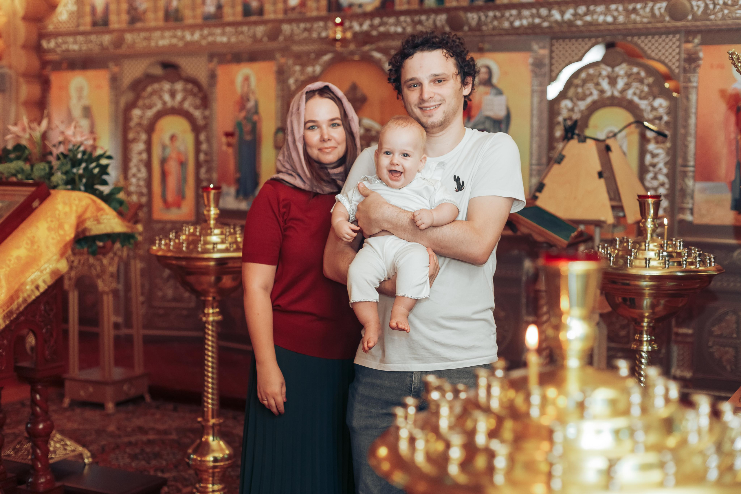 Крещение Максима. Свадебный фотограф в Краснодаре Николай Крауз