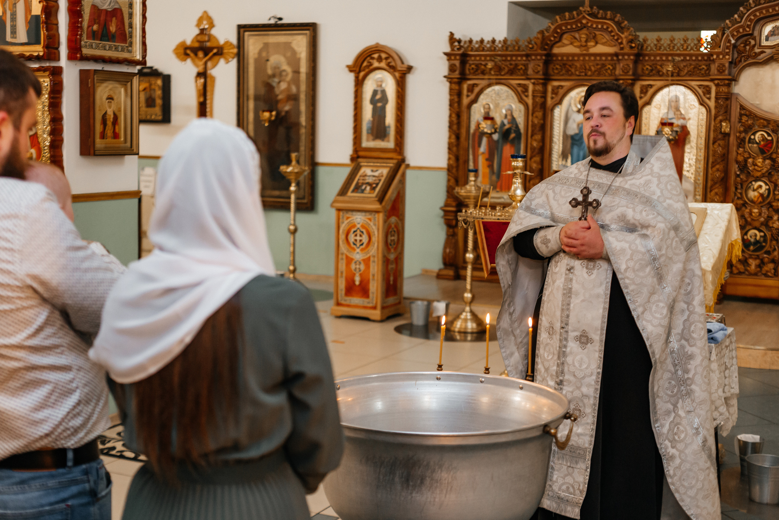Крещение Марии. Свадебный фотограф в Краснодаре Николай Крауз