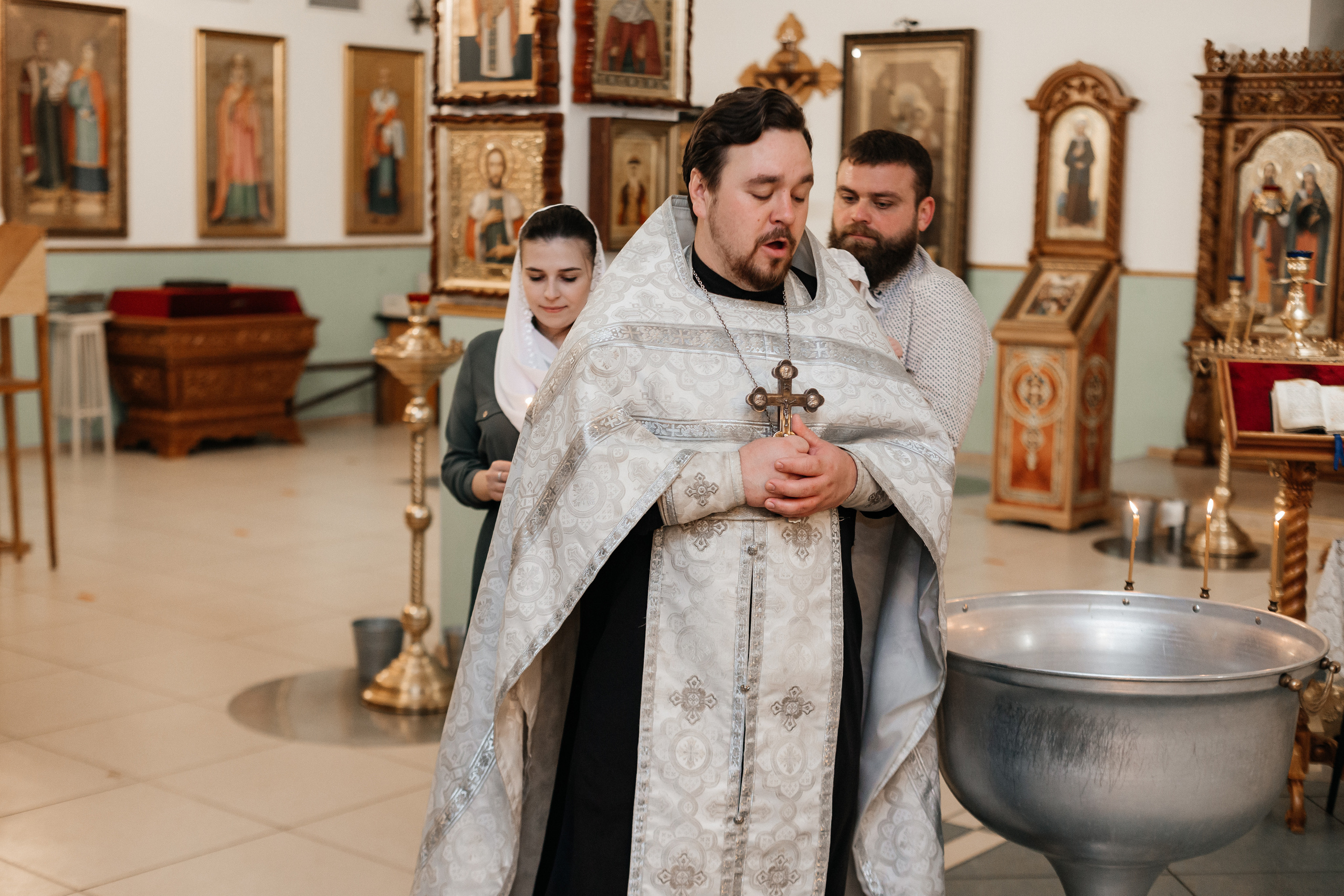 Крещение Марии. Свадебный фотограф в Краснодаре Николай Крауз