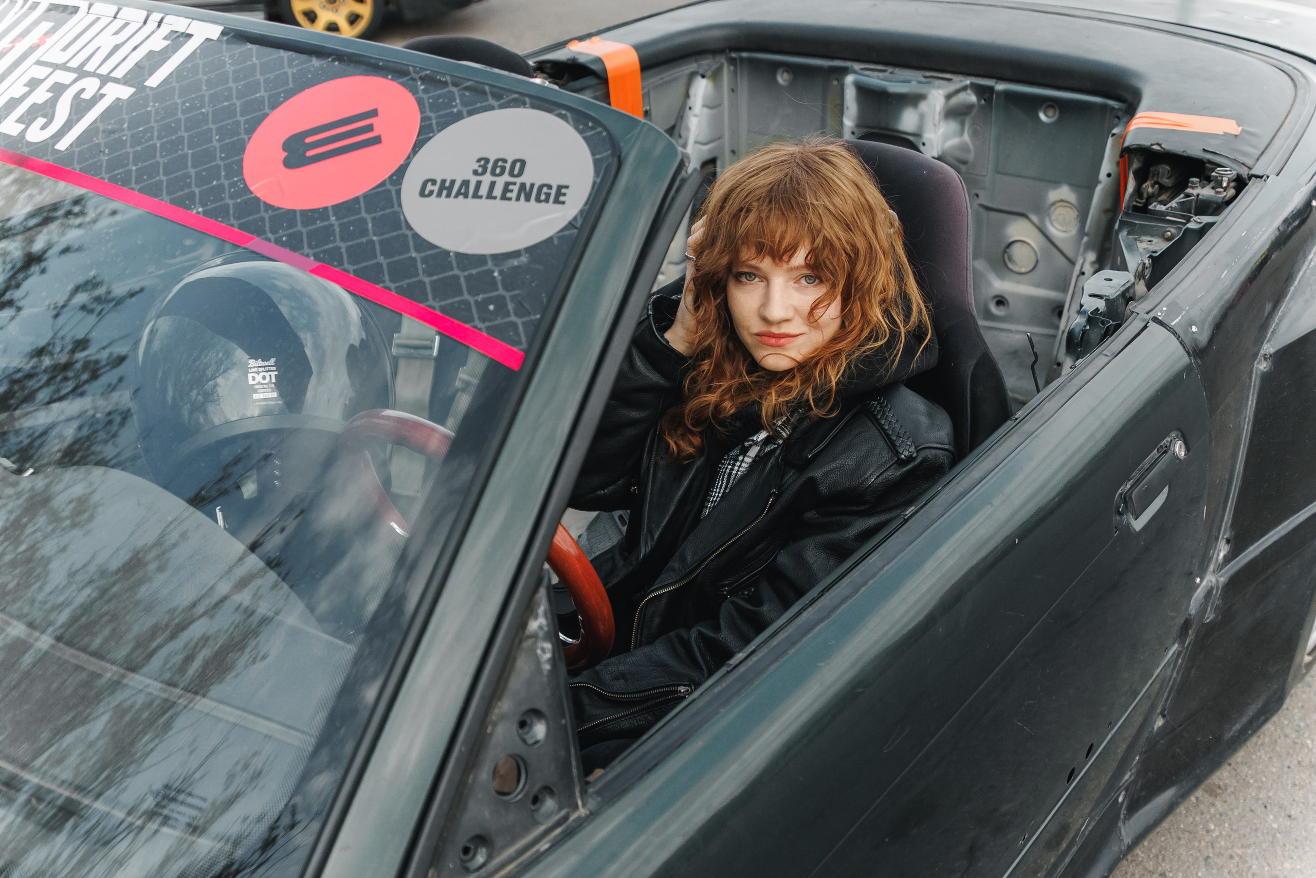 Выставка и дрифт машин. Репортажный фотограф. Москва. Алина Ланская