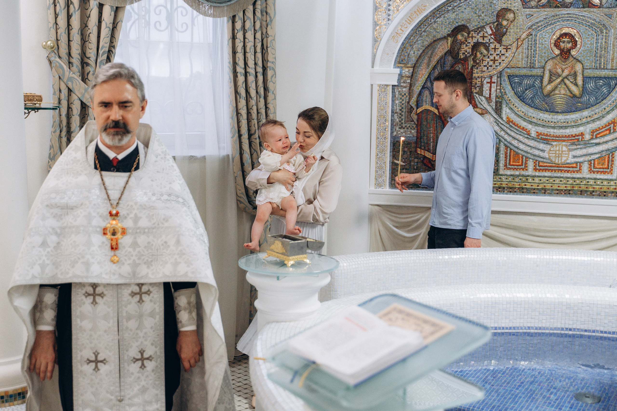 Крещение Миланы (Храм Всех Святых). Семейный фотограф в Минске Дарья Дреко