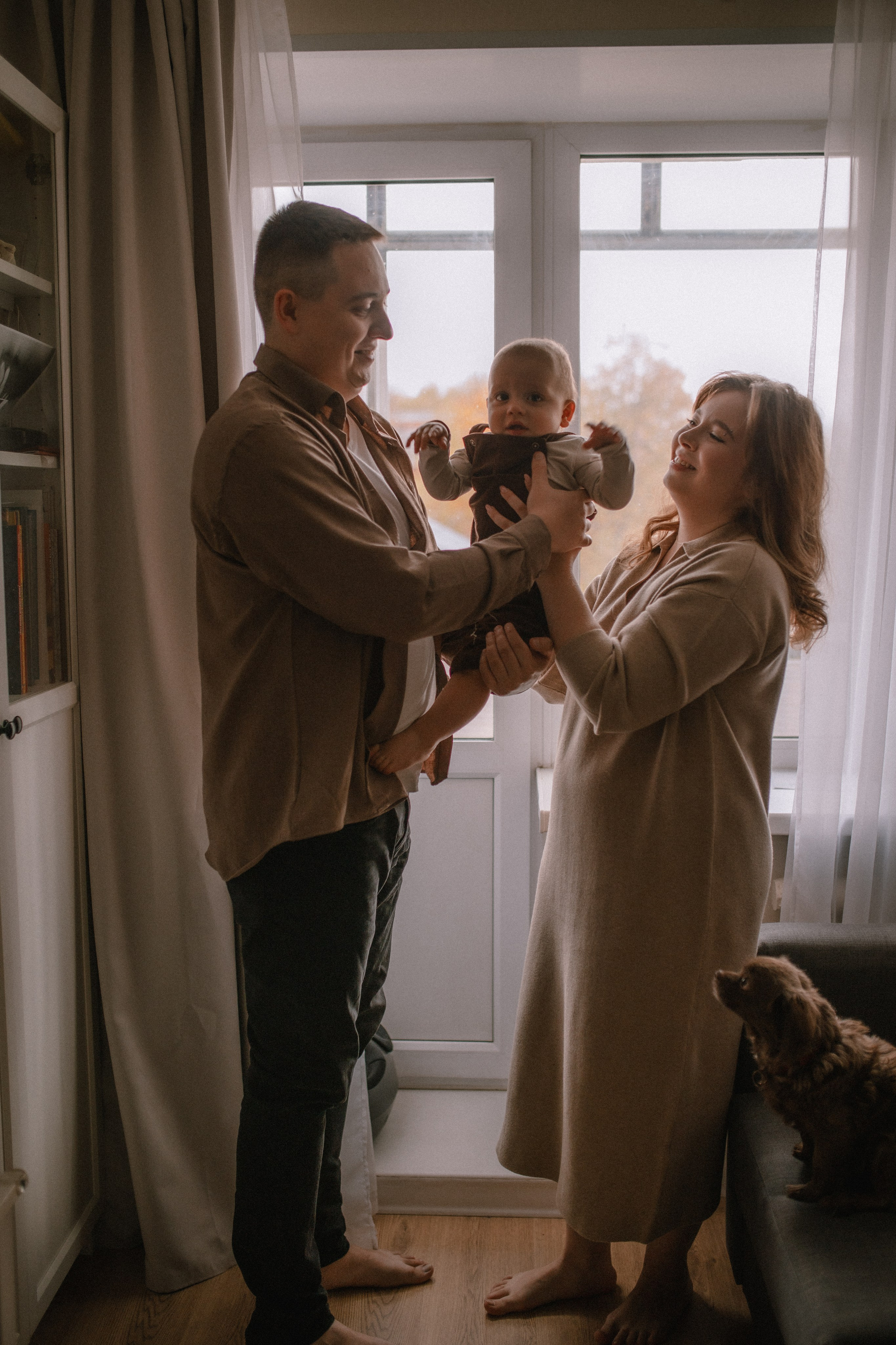 Годовасие Мишеньки. Семейный фотограф в Москве и Люберцах Юлия Гуськова