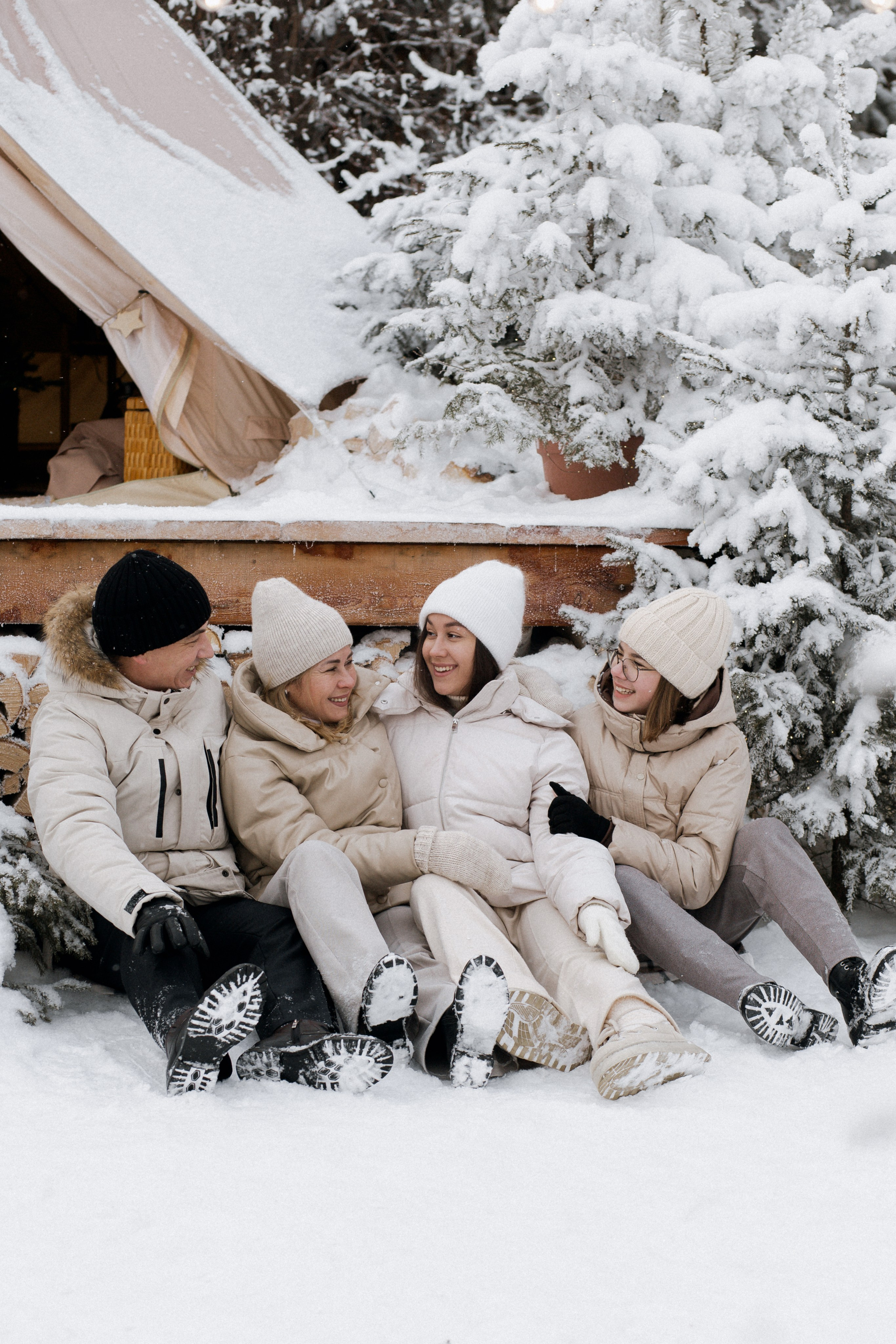 Семейная новогодняя съемка. Фотограф Юлия Герасимова Иркутск