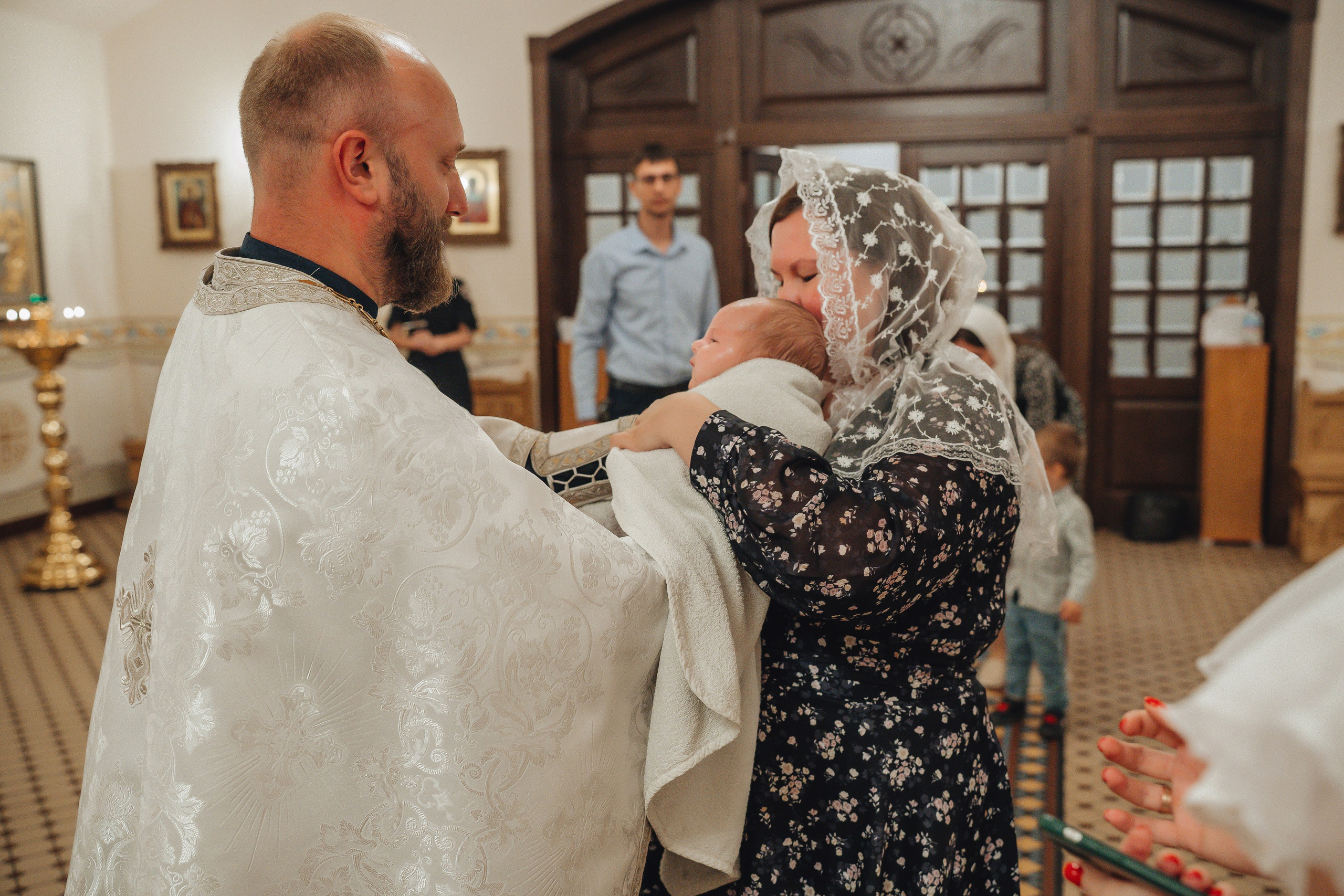 Крещение Ксении. Свадебный и семейный фотограф Пушкин Царское Село СПБ Питер Санкт-Петербург и Рязань Ольга Козлова