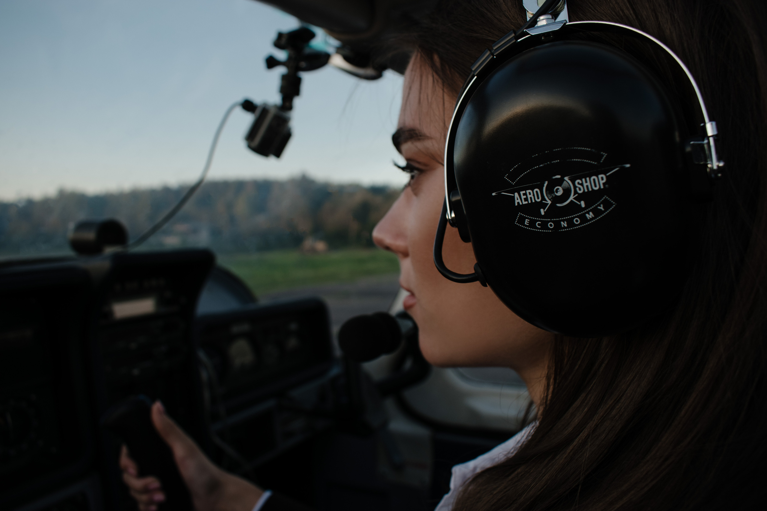 НЕБО, САМОЛЕТ, ДЕВУШКА. Индивидуальный фотограф в Санкт-Петербурге Надежда Волобуева