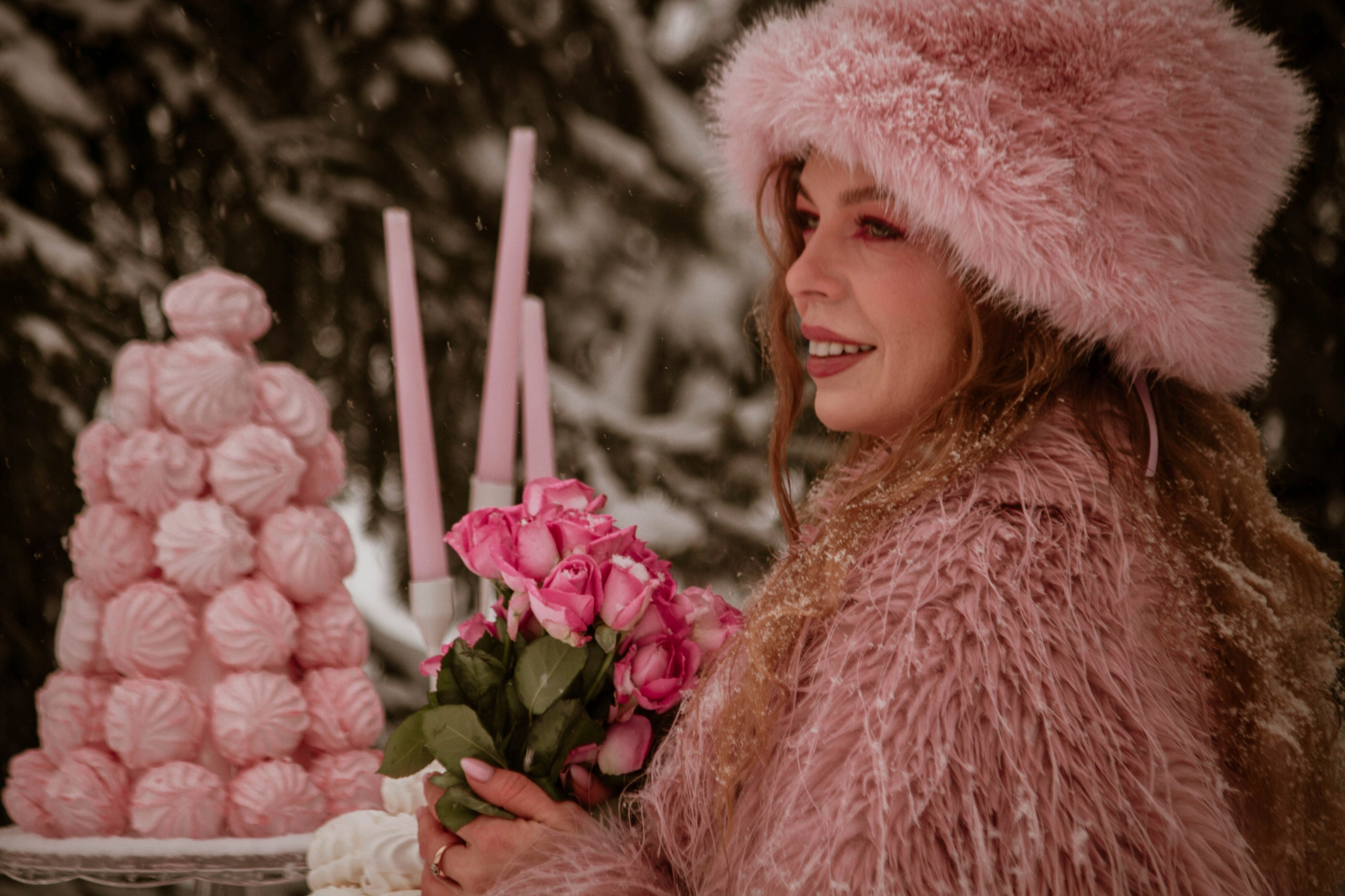 Сладости и снег. Создадим шедевр? Виталина и её фотоискусство