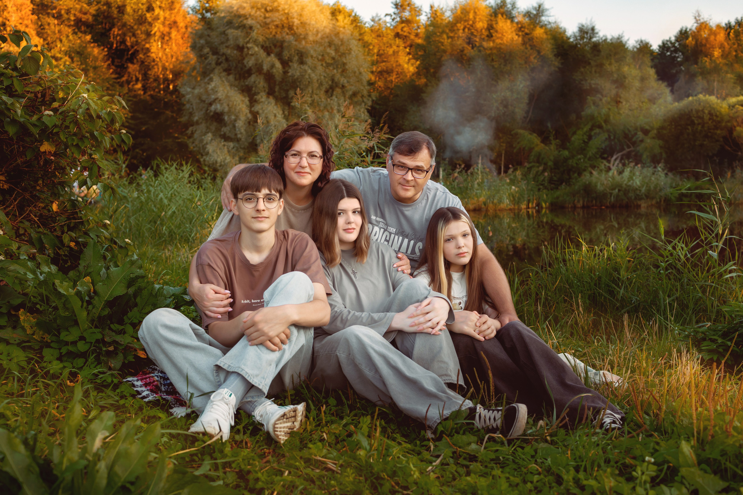 В парке Новознаменка. Выпускные альбомы. Школьный и семейный фотограф Виктория Игнатьева
