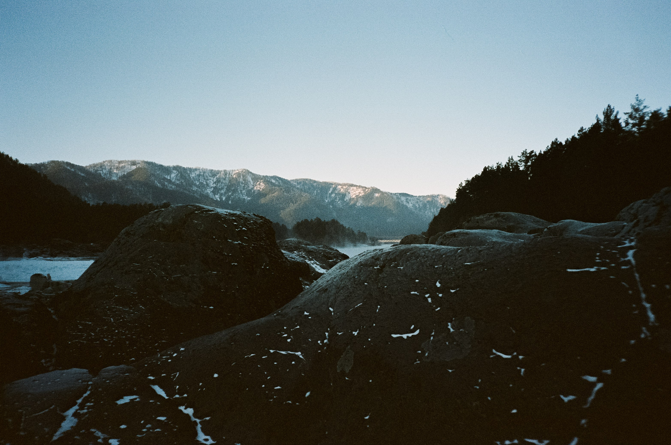 Кедровый остров в суровый мороз. Фотограф-документалист Мария Осокина