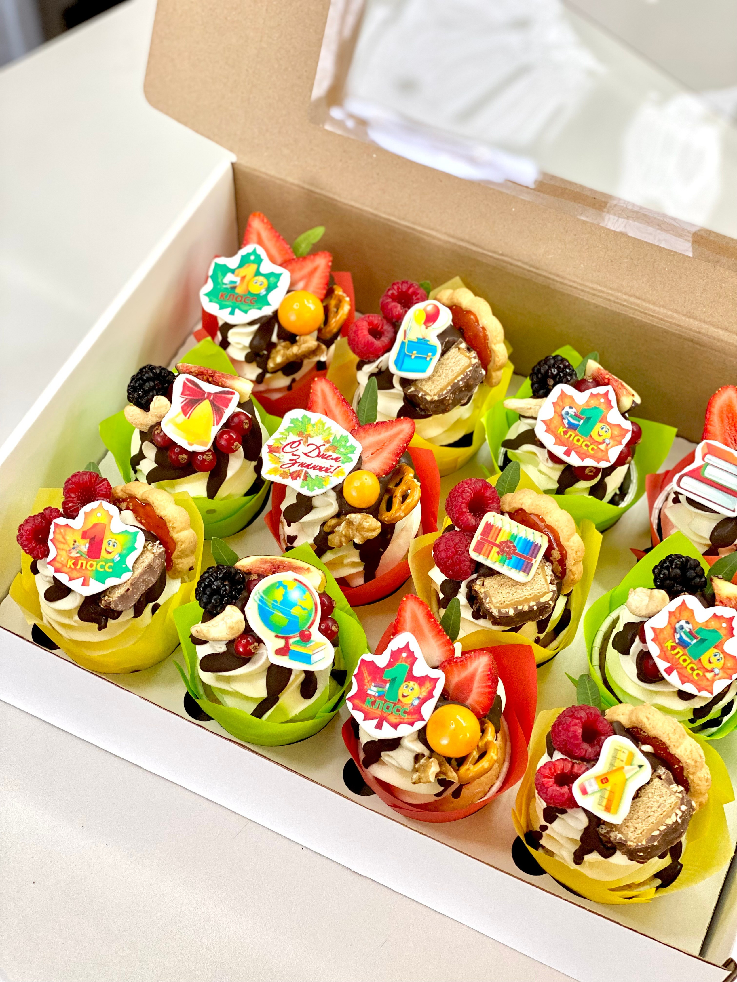 Капкейки стандартные. Katyasugarsugar капкейки, зефир, торты Москва