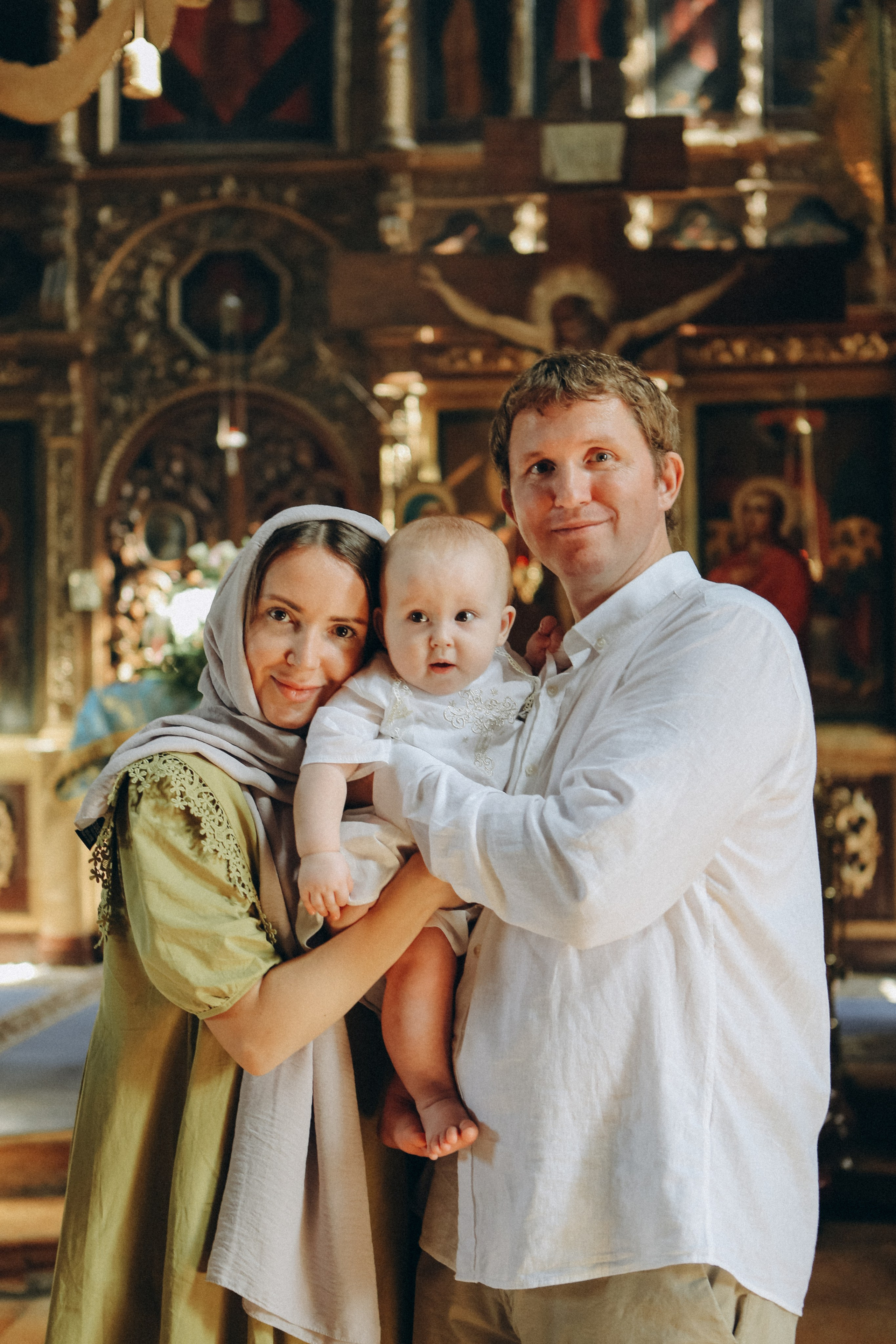 Крещение Ивана. Фотограф Анастасия Кувшинова Москва