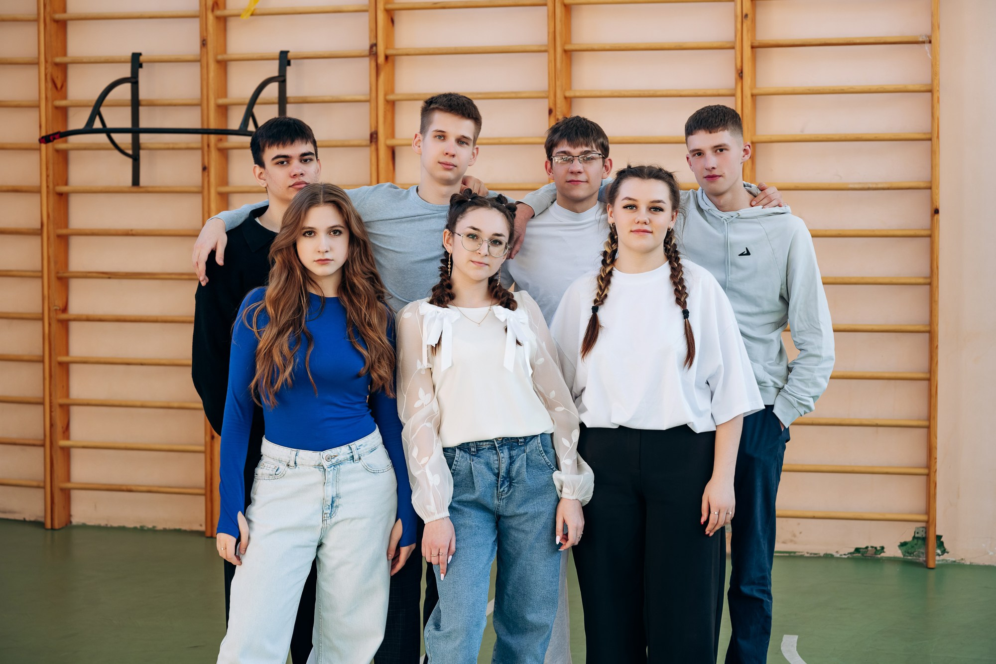 Фотосессия учеников 11 класса в школе. Свадебный и репортажный фотограф в Ярославле Евгений Сальников