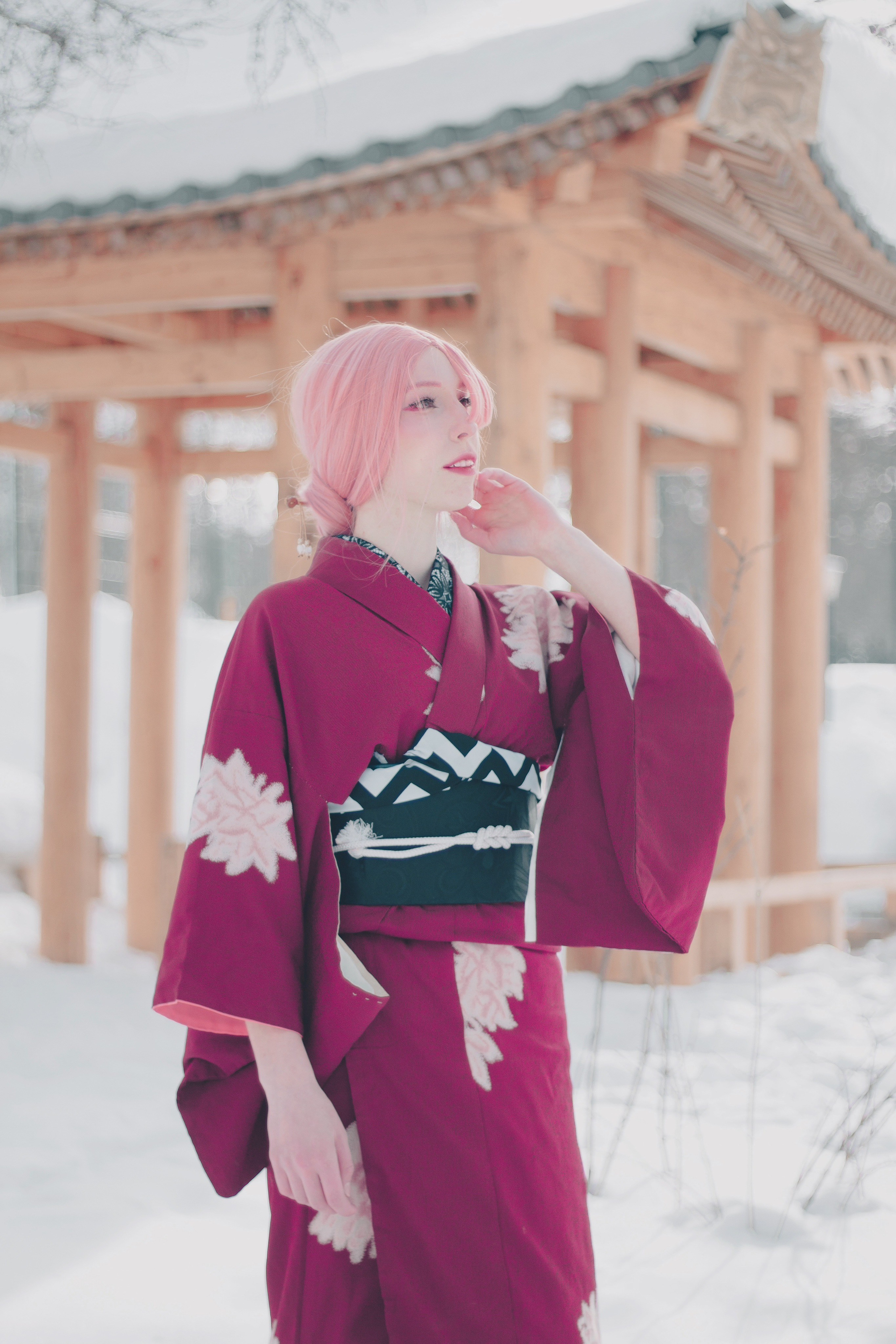 Ozaki Kouyo (BSD, Kimono AU), Магадан 2023. Фотограф NotSilver