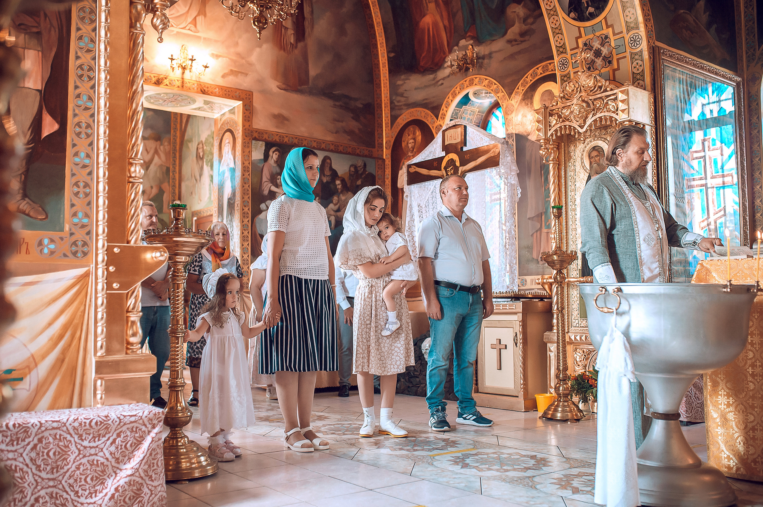 Таинство крещения. Фотограф на Крещение