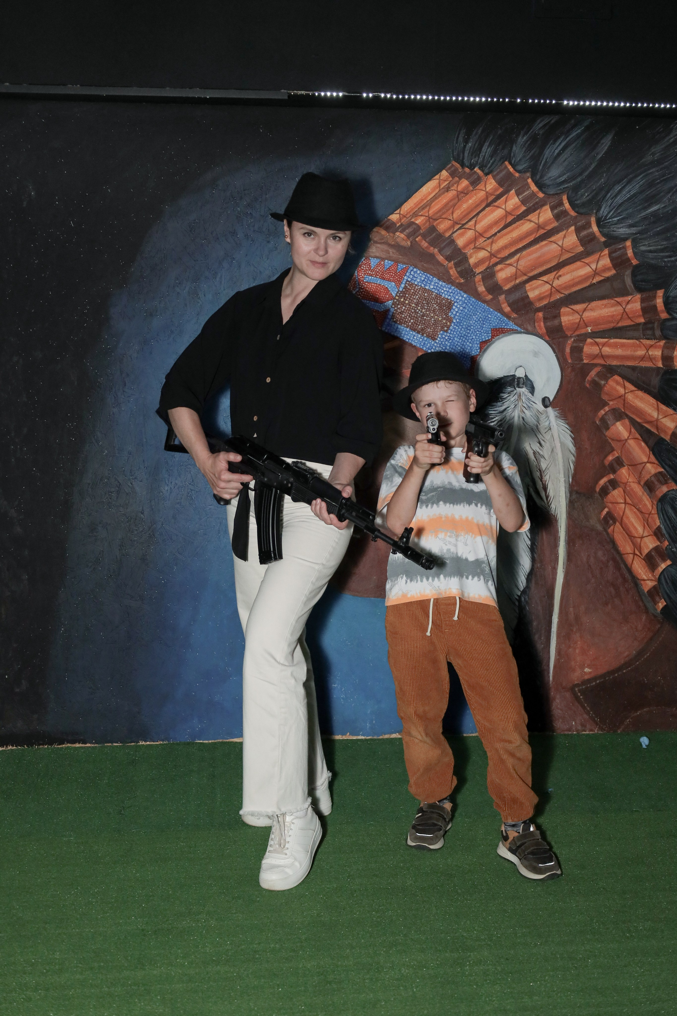 День рождение в стрелковом клубе. Фотограф Надршина Лилия