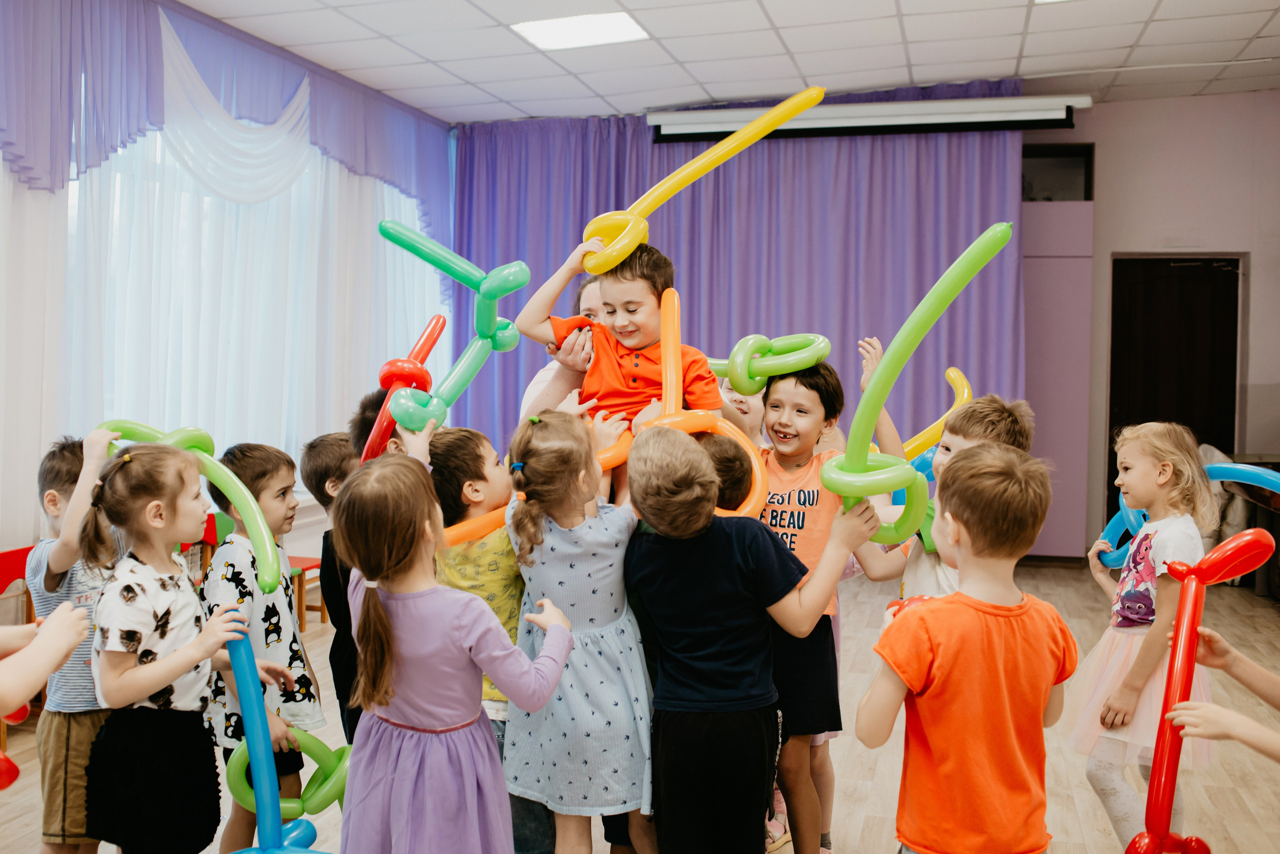 День рождение в детском саду. Фотограф в Челябинске Ополихина Анна