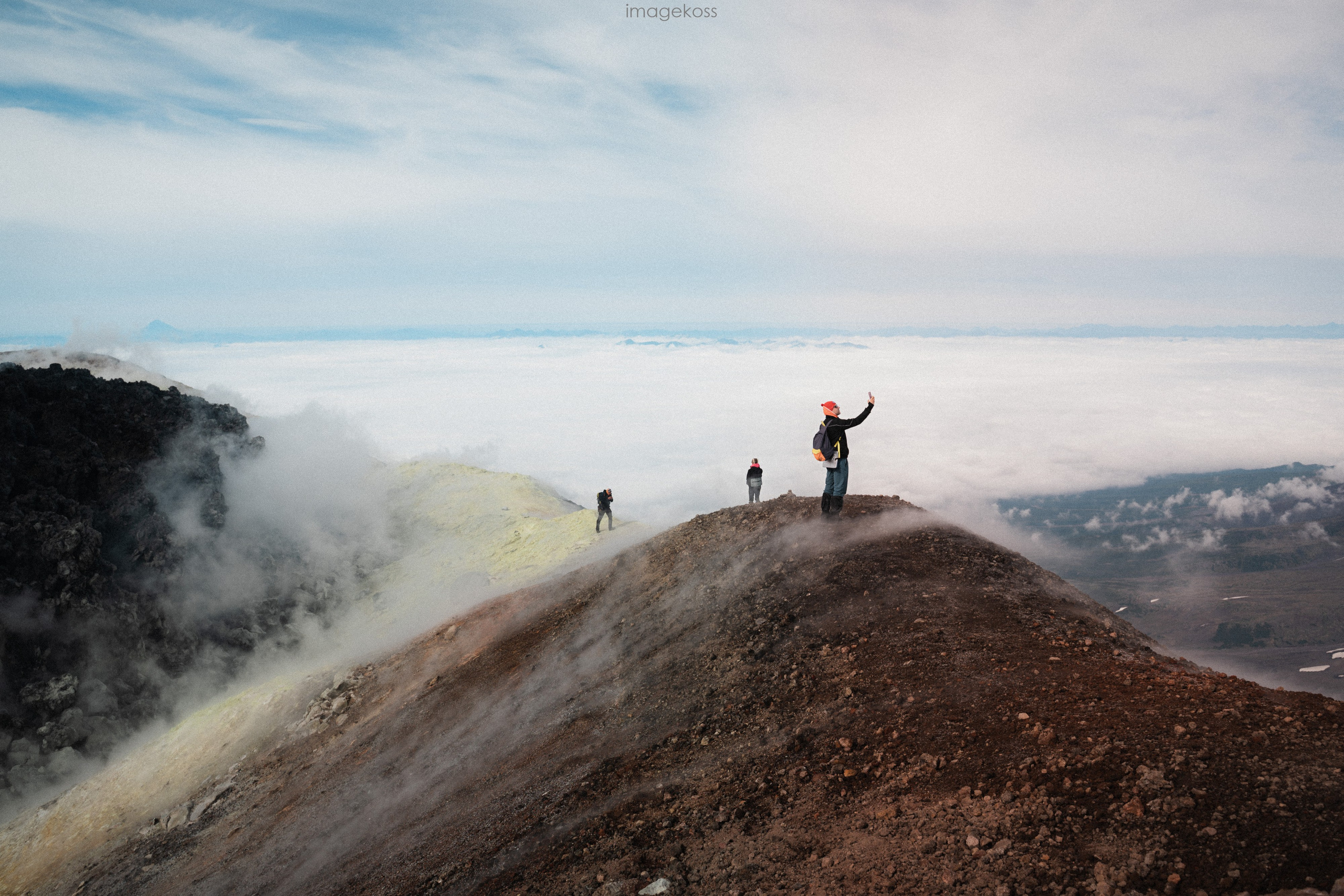 Камчатка. Фотограф в поход и восхождение на Эльбрус Игорь Косарев