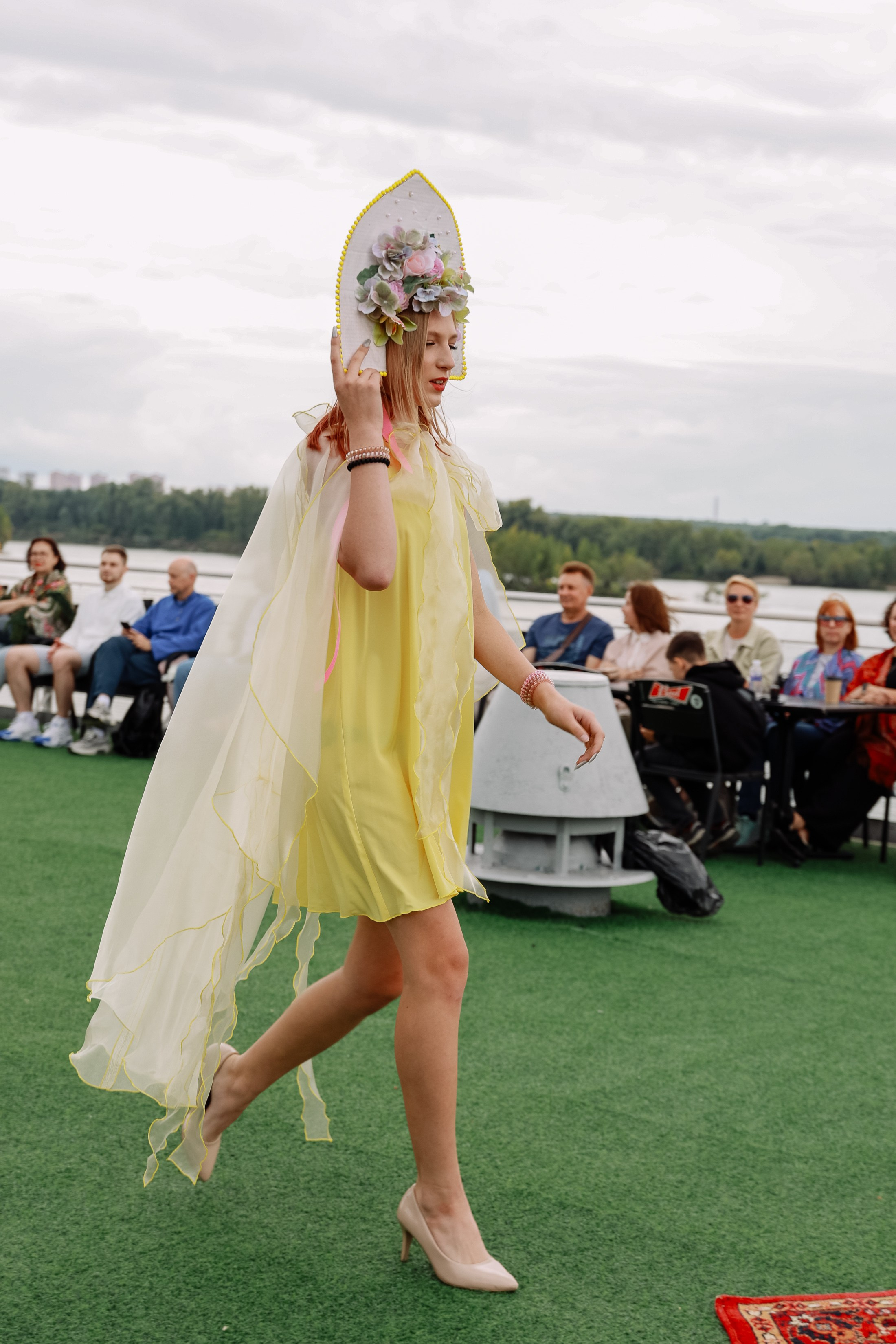 Модный показ «А-ля русс». Фотограф Юлия Мальцева