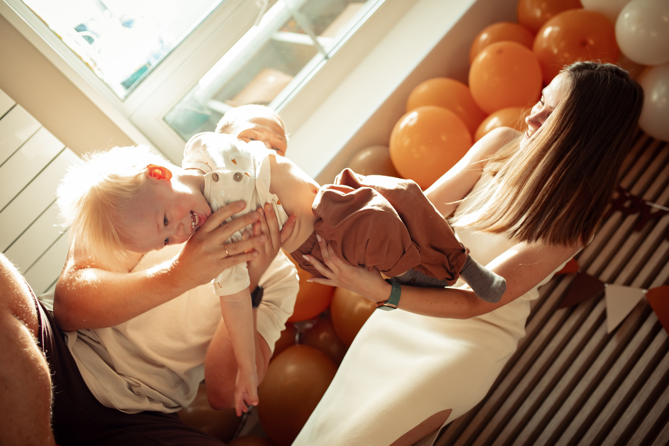 День рождение Арсения+домашняя съемка. Семейный и детский фотограф в Москве Дорогова Екатерина