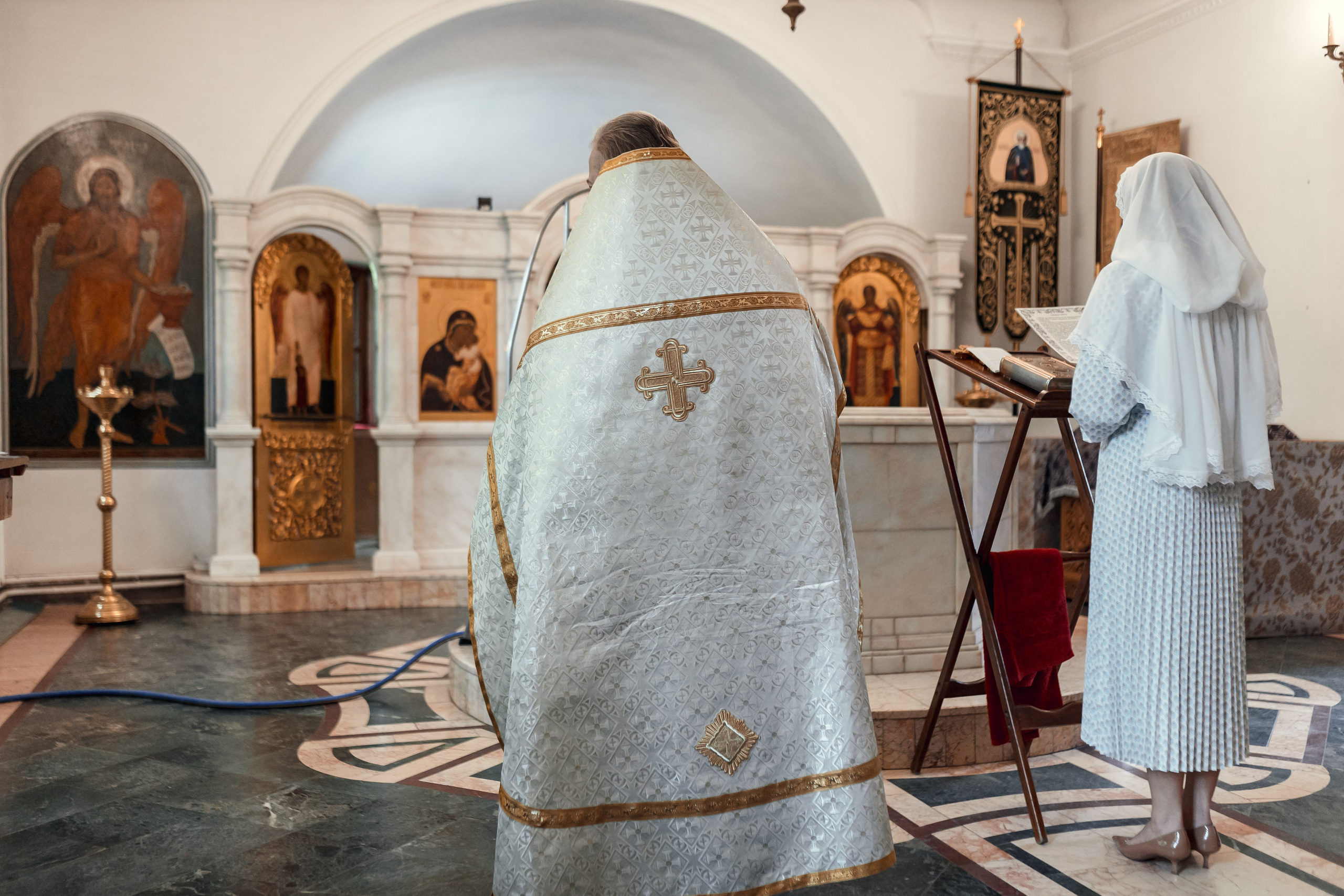 Крещение в Храме иконы Божией Матери «Живоносный Источник» Царицыно. Профессиональный фотограф в Москве и Мо Мария Шантарёва